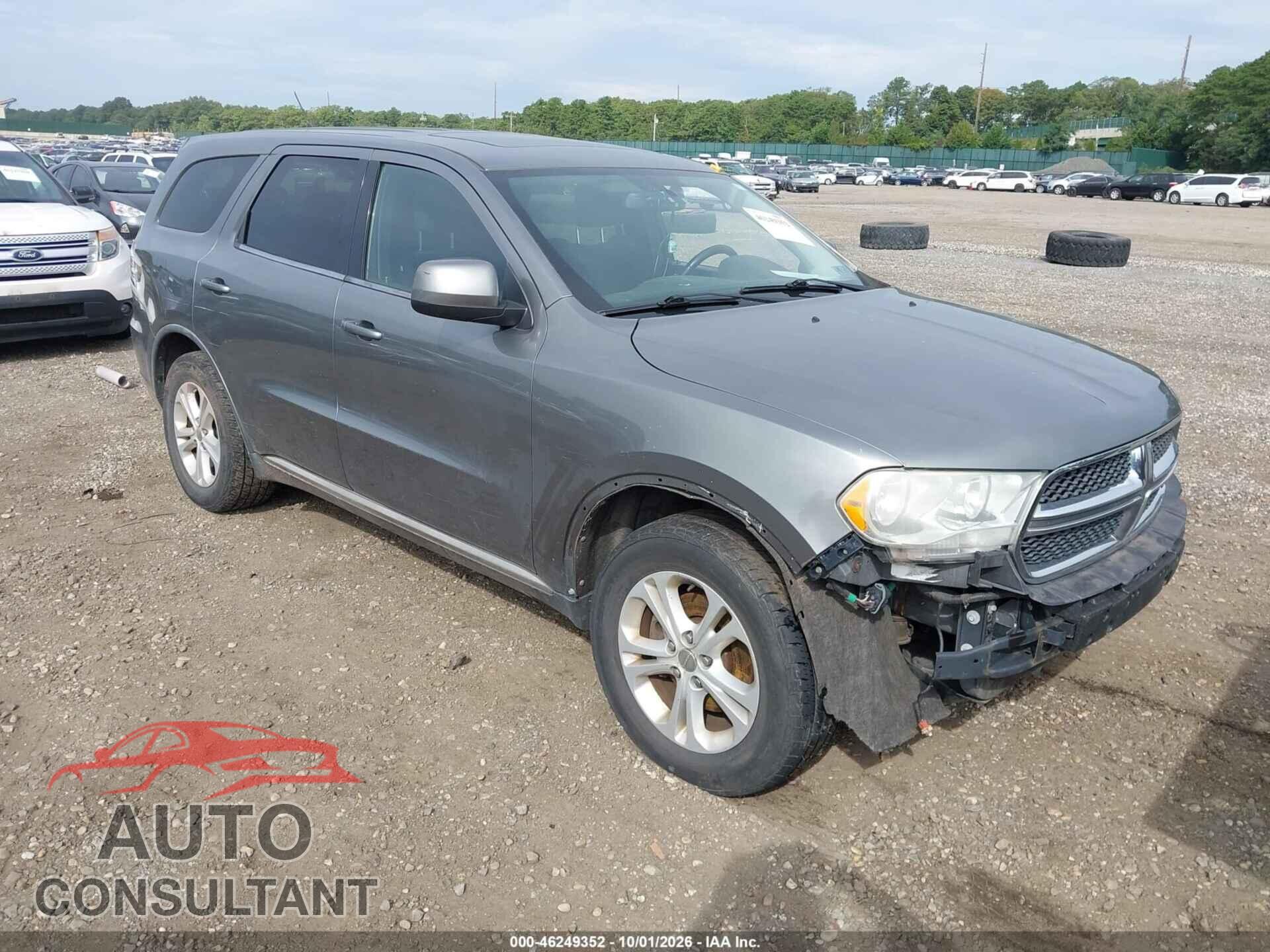 DODGE DURANGO 2012 - 1C4RDJAGXCC112319