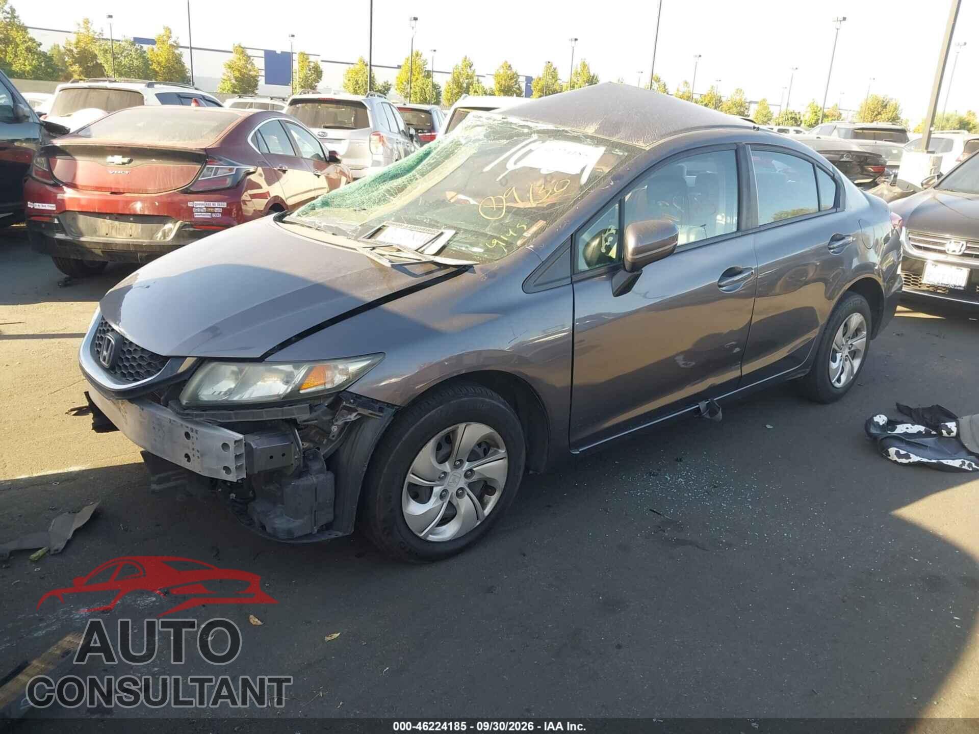HONDA CIVIC 2014 - 19XFB2F56EE254703