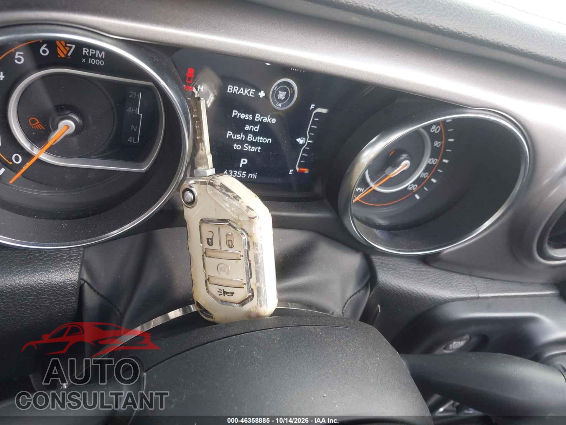 JEEP GLADIATOR 2023 - 1C6HJTAG7PL540376