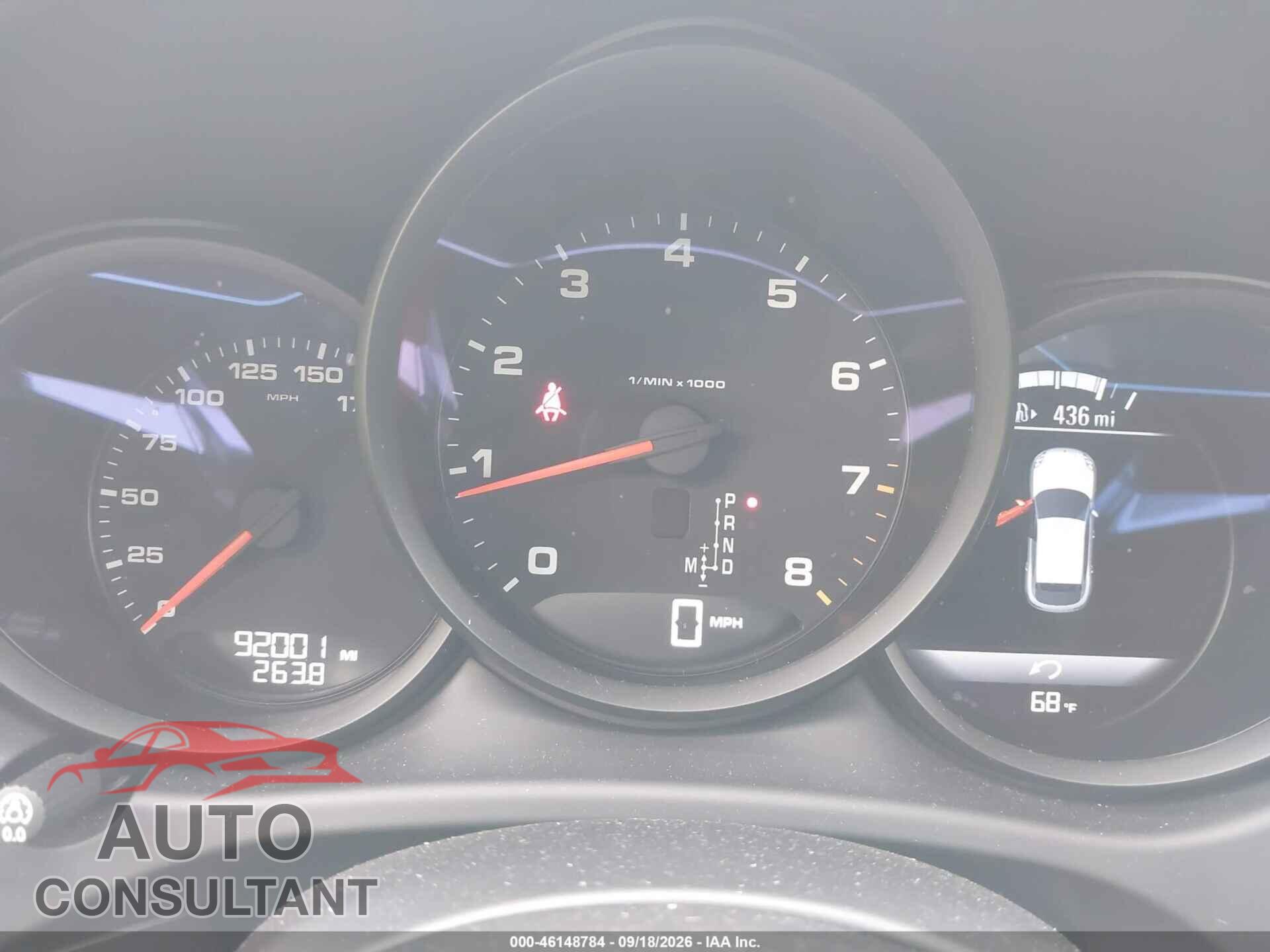 PORSCHE MACAN 2018 - WP1AA2A50JLB05613