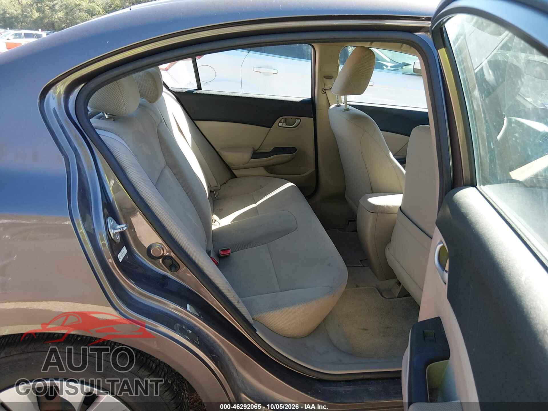 HONDA CIVIC 2012 - 19XFB2F55CE021179