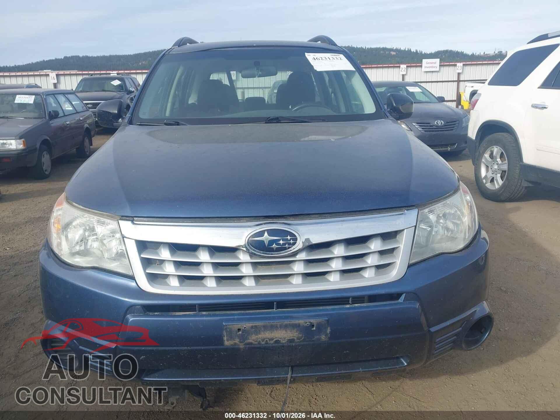 SUBARU FORESTER 2012 - JF2SHABC6CG452336