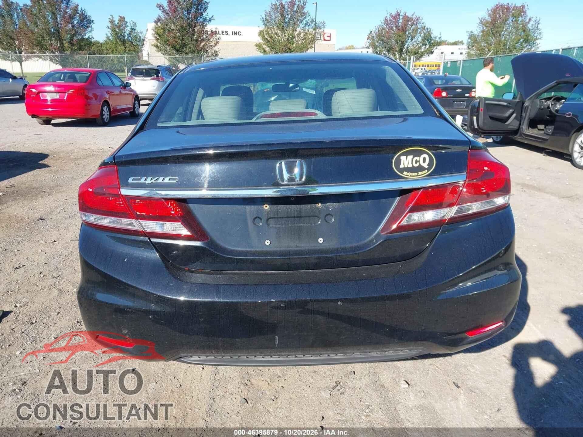 HONDA CIVIC 2015 - 19XFB2F90FE240560