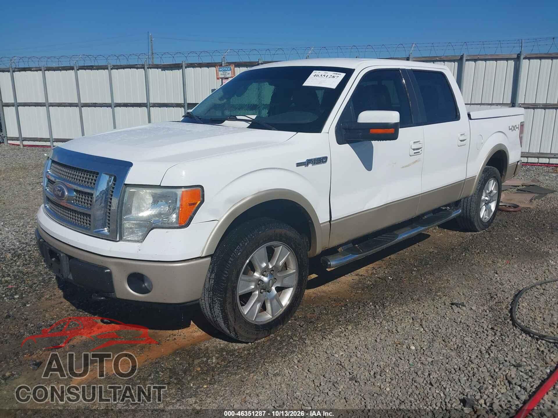 FORD F-150 2010 - 1FTFW1EVXAFA70624