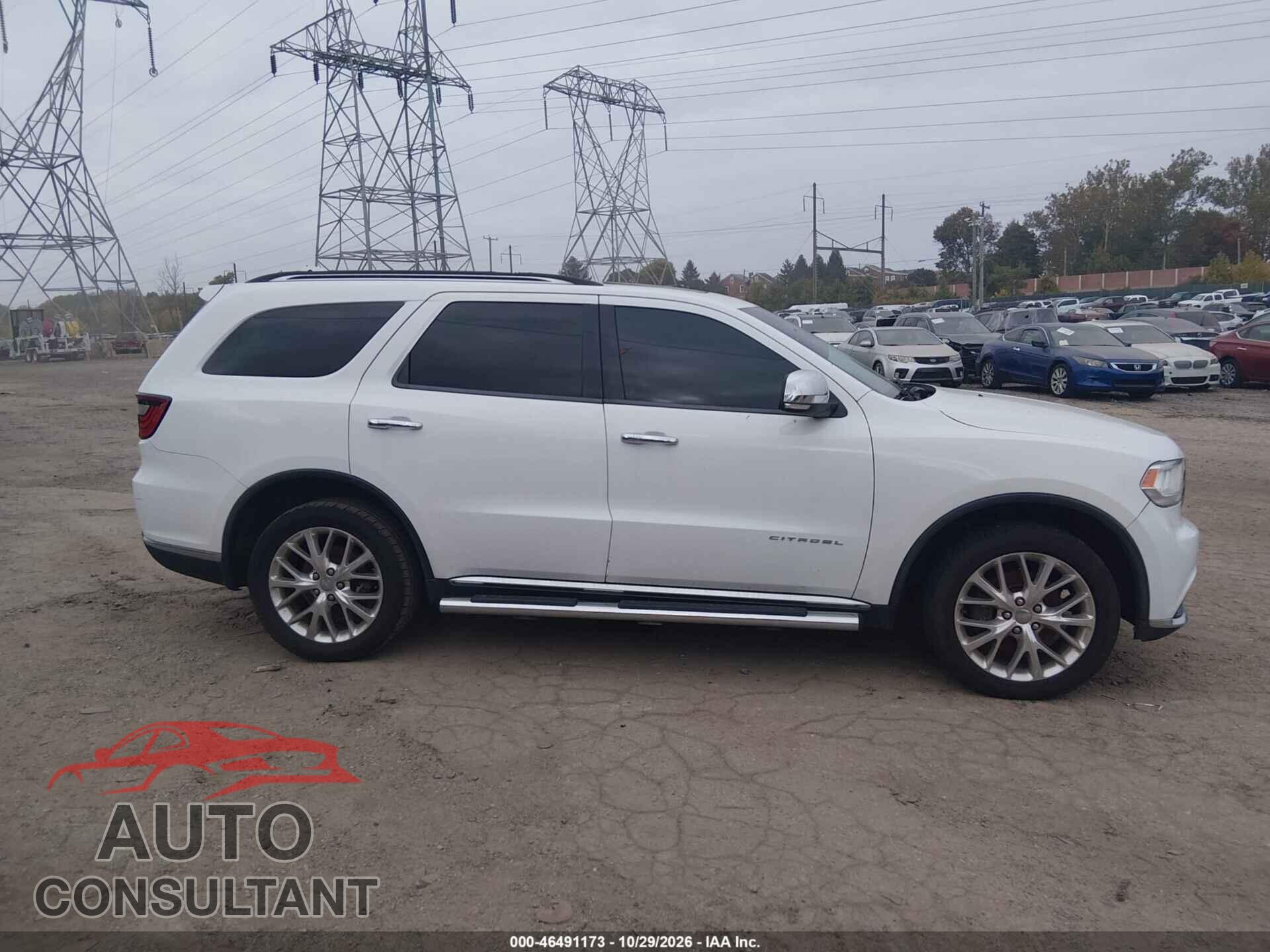 DODGE DURANGO 2015 - 1C4SDJET1FC723479