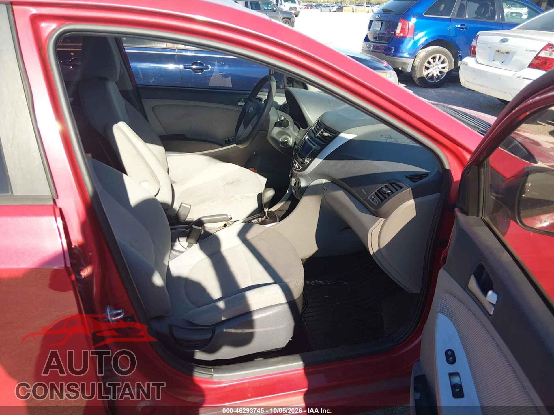 HYUNDAI ACCENT 2014 - KMHCT4AE2EU640163