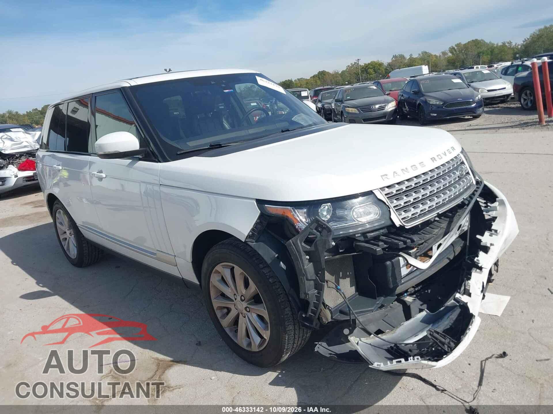 LAND ROVER RANGE ROVER 2017 - SALGS2FV5HA327581