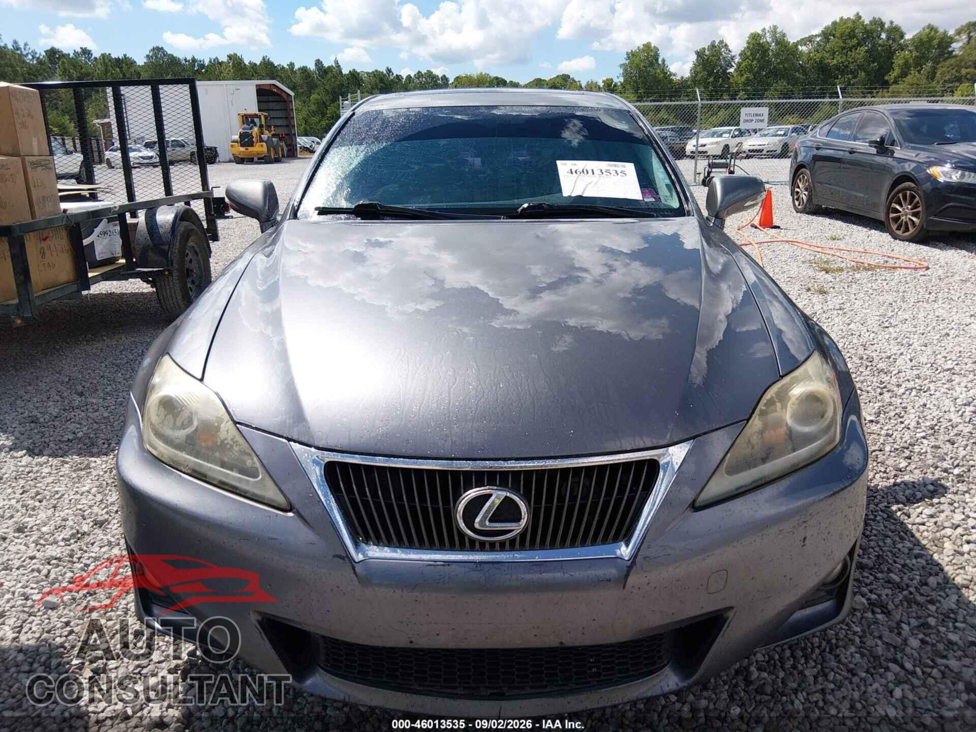 LEXUS IS 250 2012 - JTHBF5C21C5161819