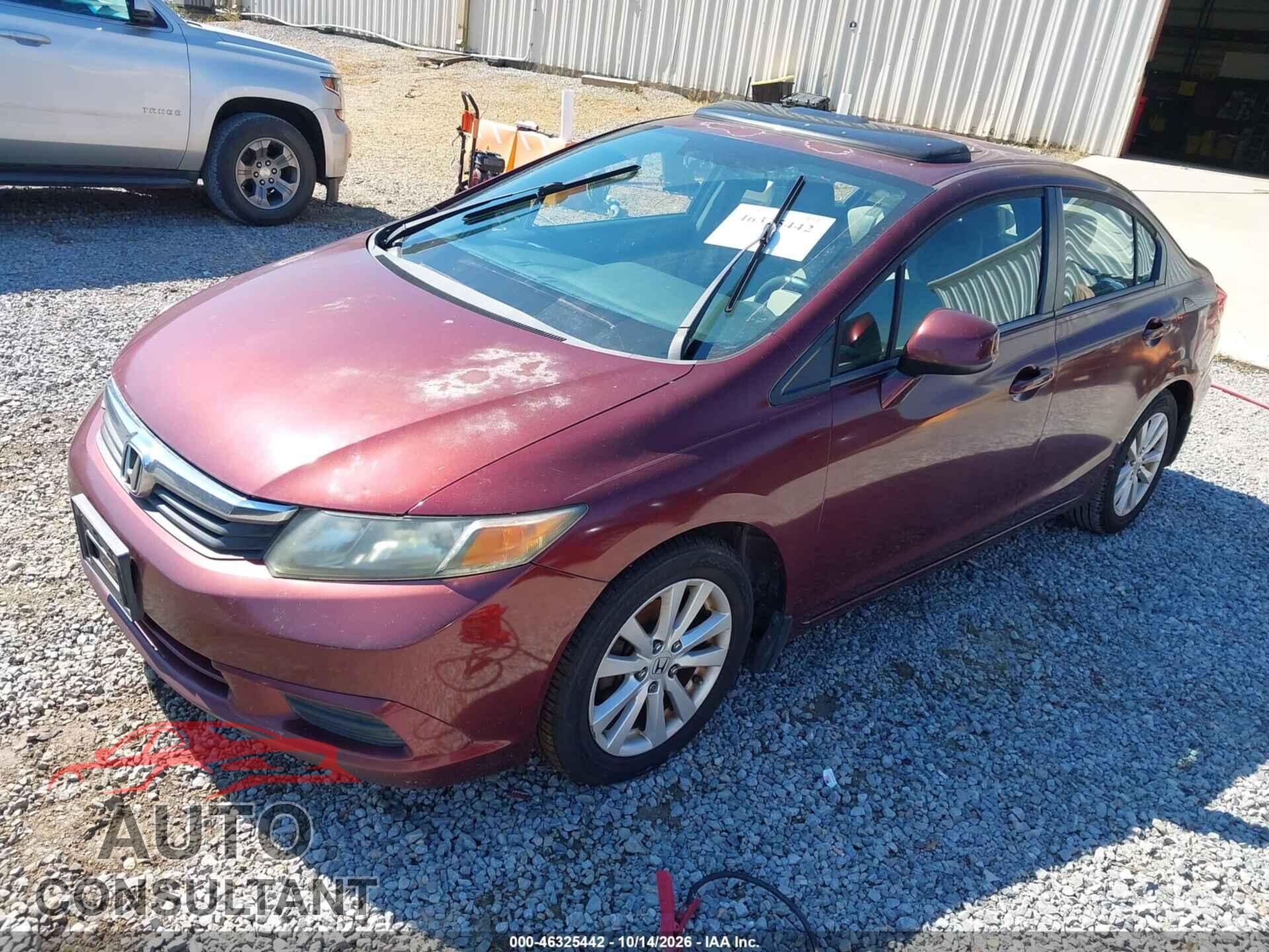 HONDA CIVIC 2012 - 2HGFB2F87CH539312