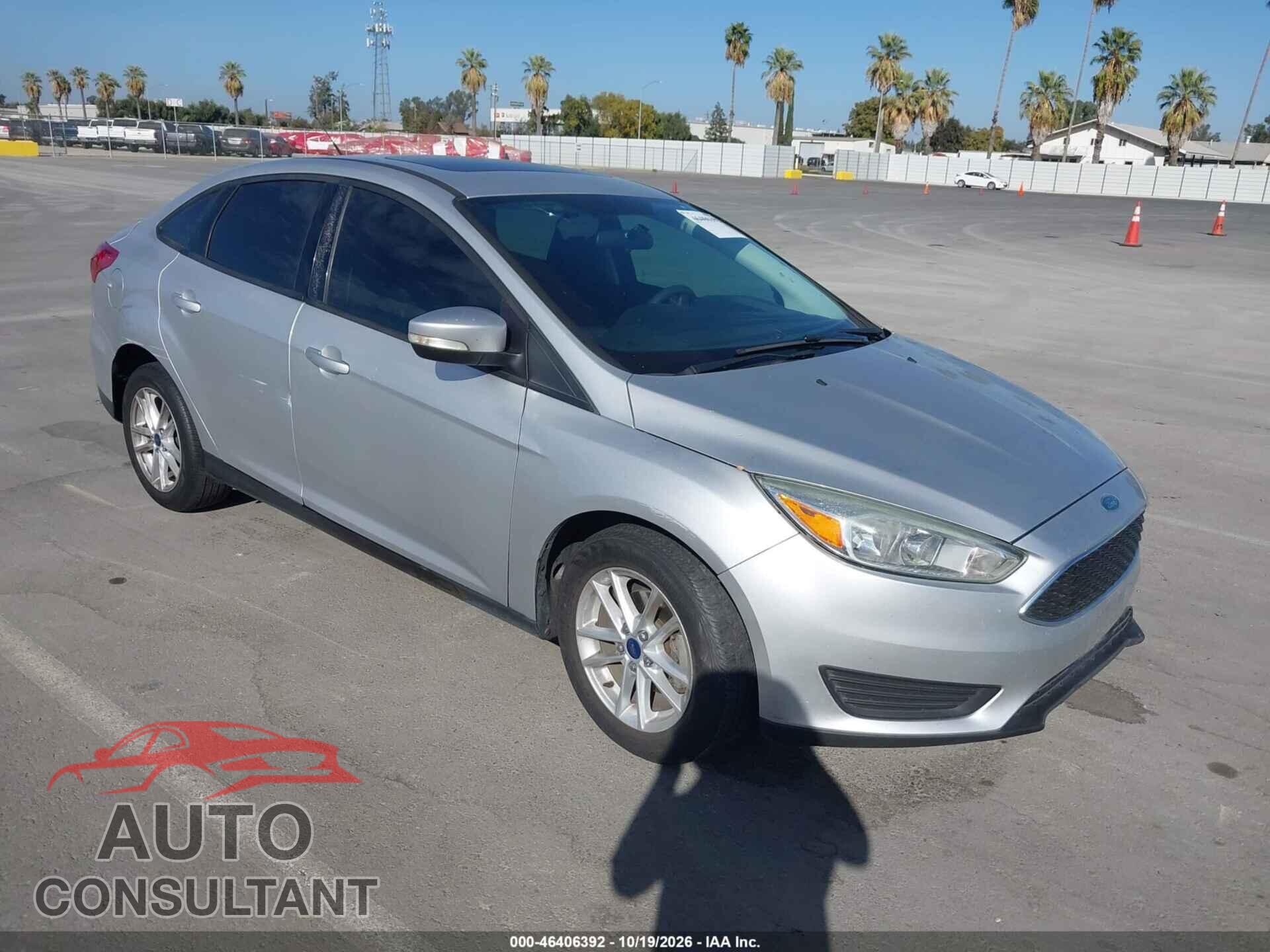 FORD FOCUS 2016 - 1FADP3F22GL339123