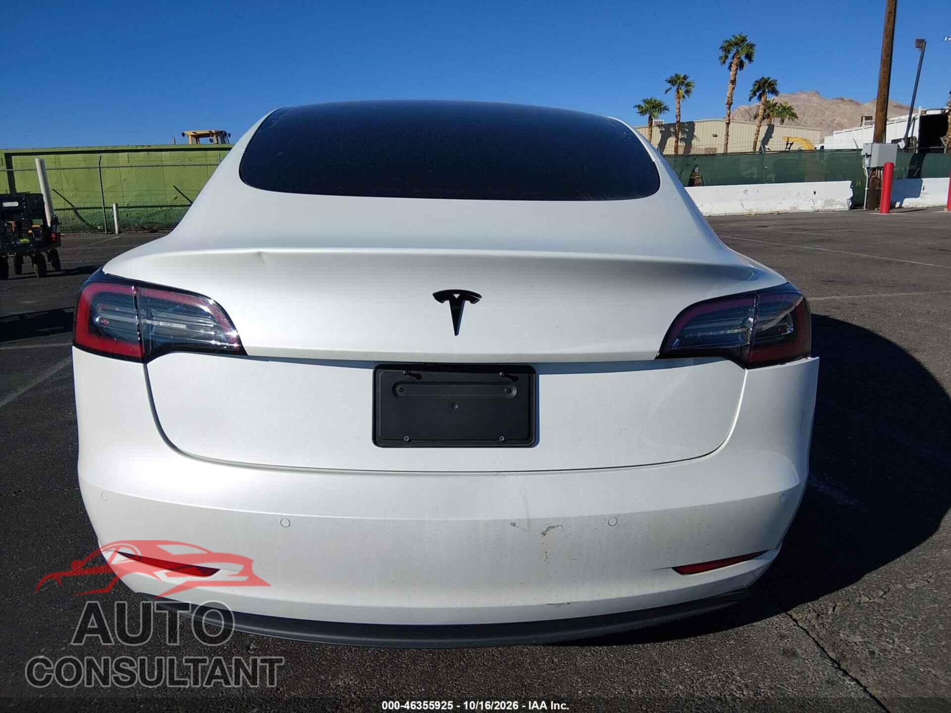 TESLA MODEL 3 2021 - 5YJ3E1EA1MF978486