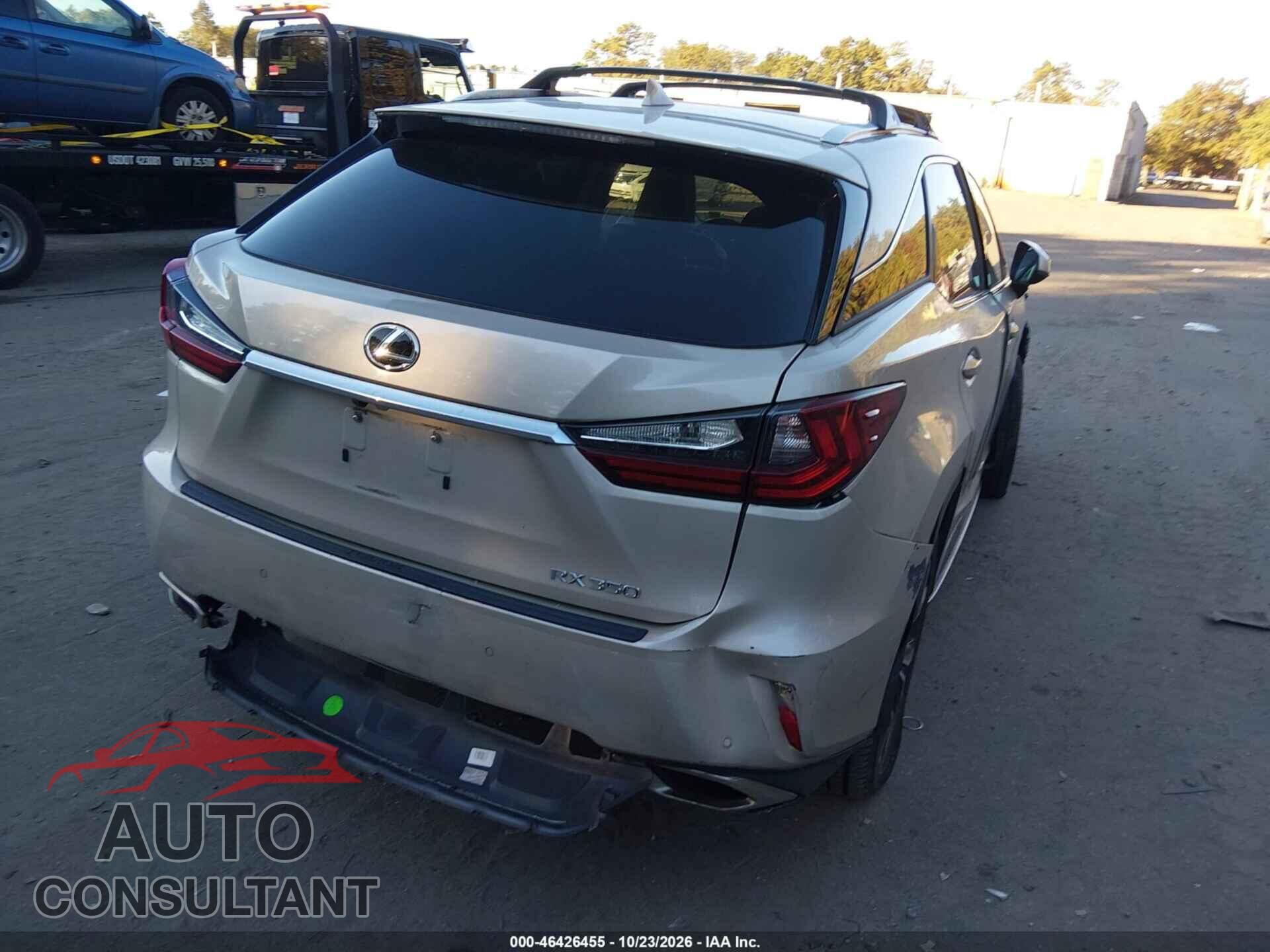 LEXUS RX 350 2017 - 2T2BZMCA2HC068582