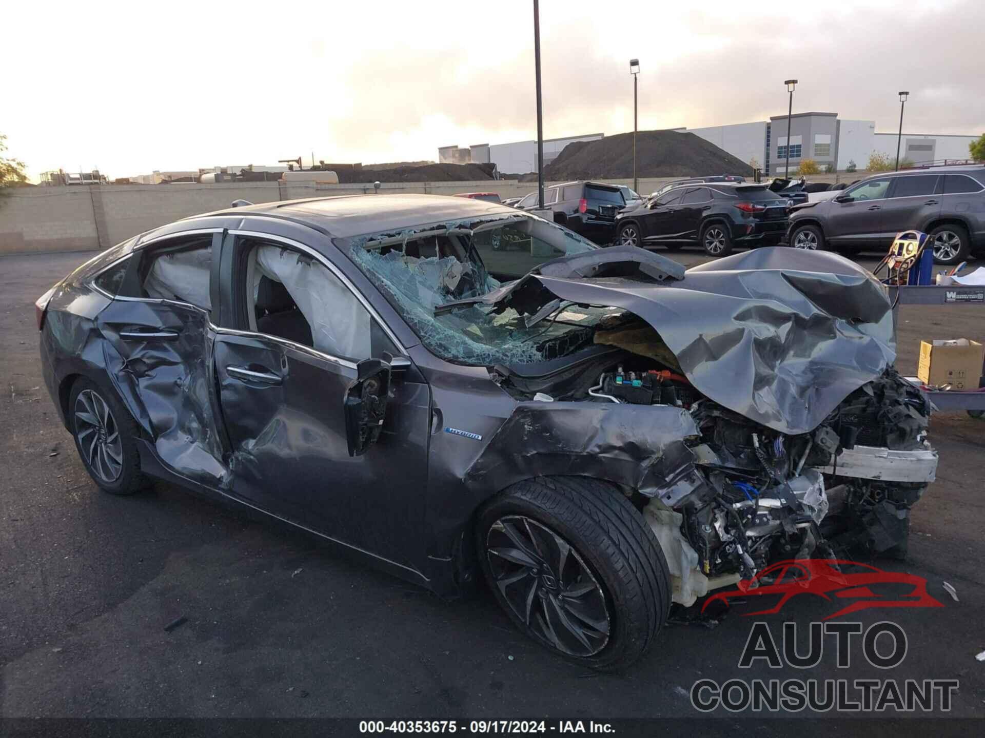 HONDA INSIGHT 2019 - 19XZE4F97KE024165