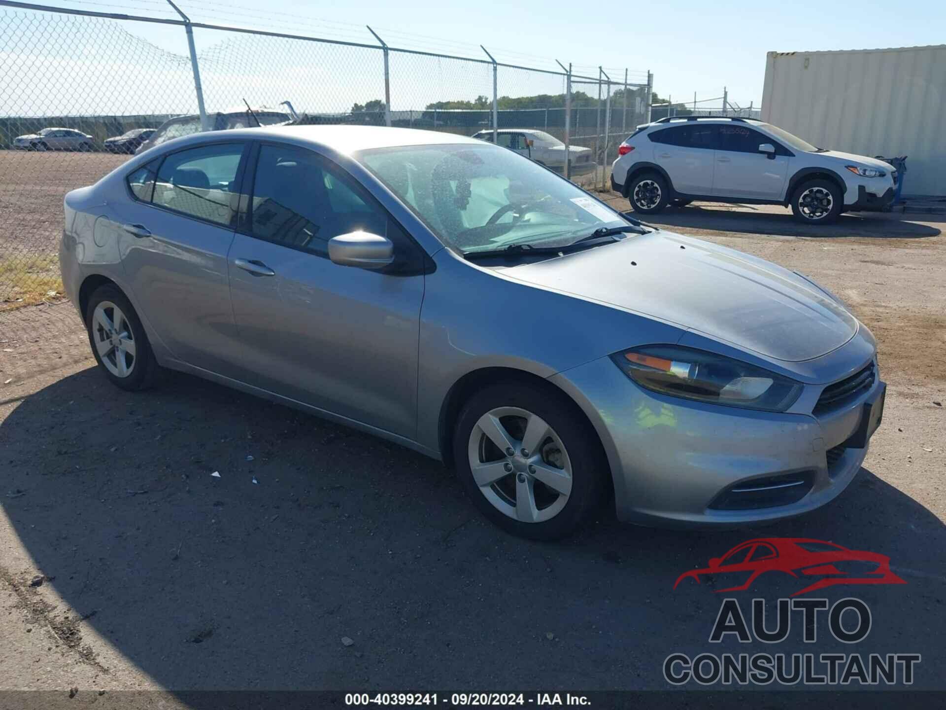 DODGE DART 2015 - 1C3CDFBB0FD199978