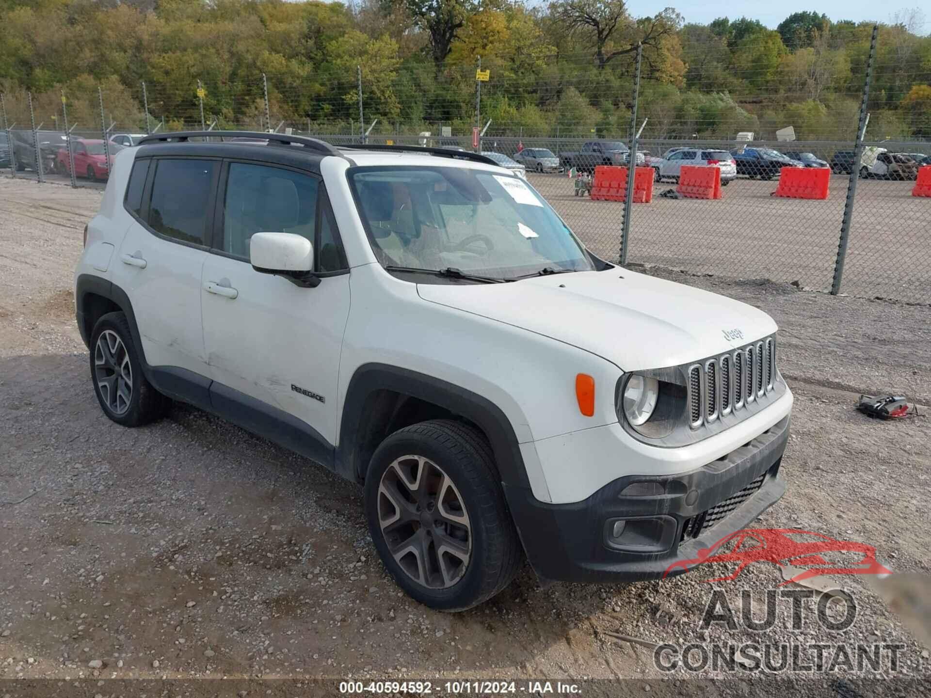 JEEP RENEGADE 2015 - ZACCJBBT6FPC27287