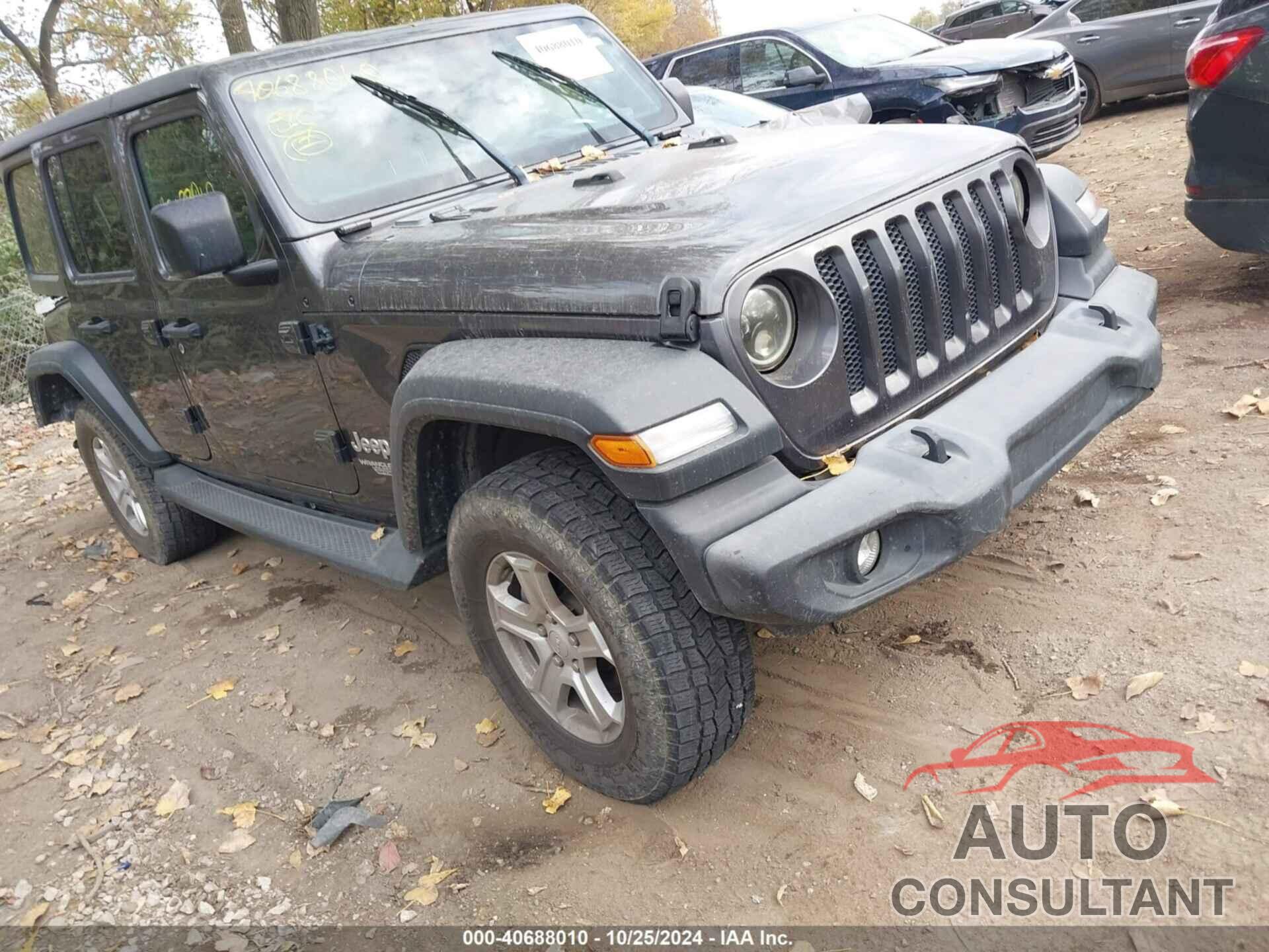 JEEP WRANGLER UNLIMITED 2018 - 1C4HJXDN8JW207085