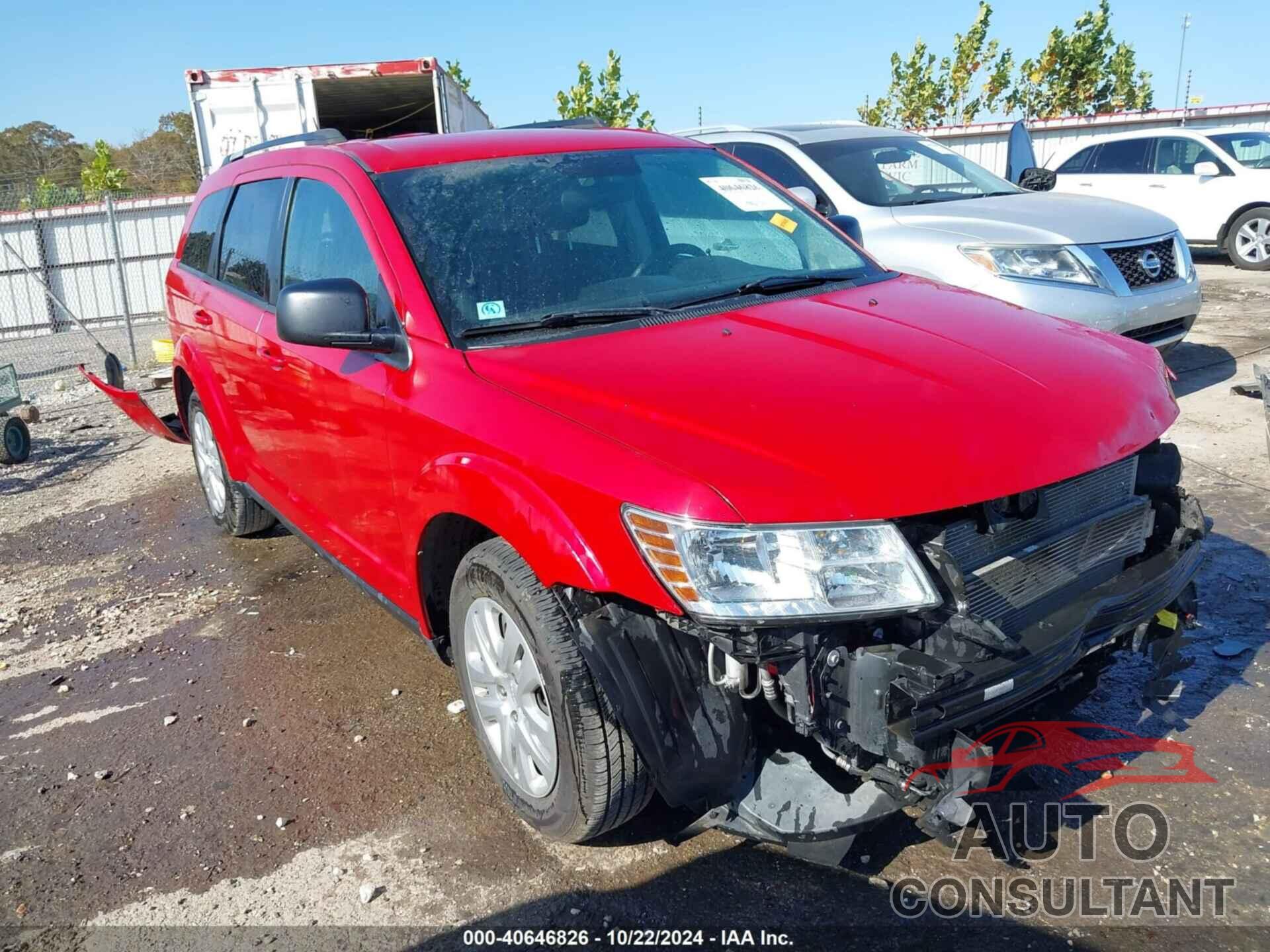 DODGE JOURNEY 2017 - 3C4PDCAB1HT627115