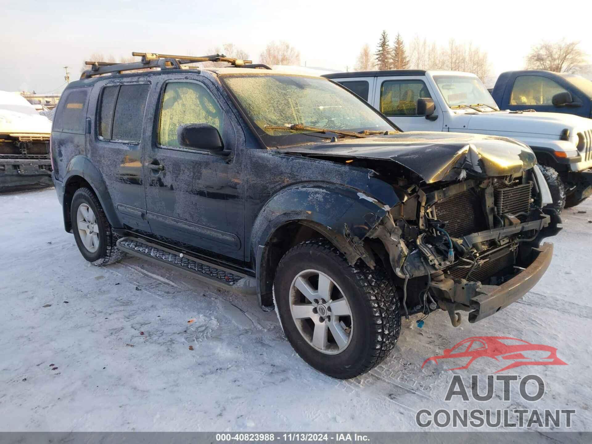 NISSAN PATHFINDER 2011 - 5N1AR1NB3BC609364