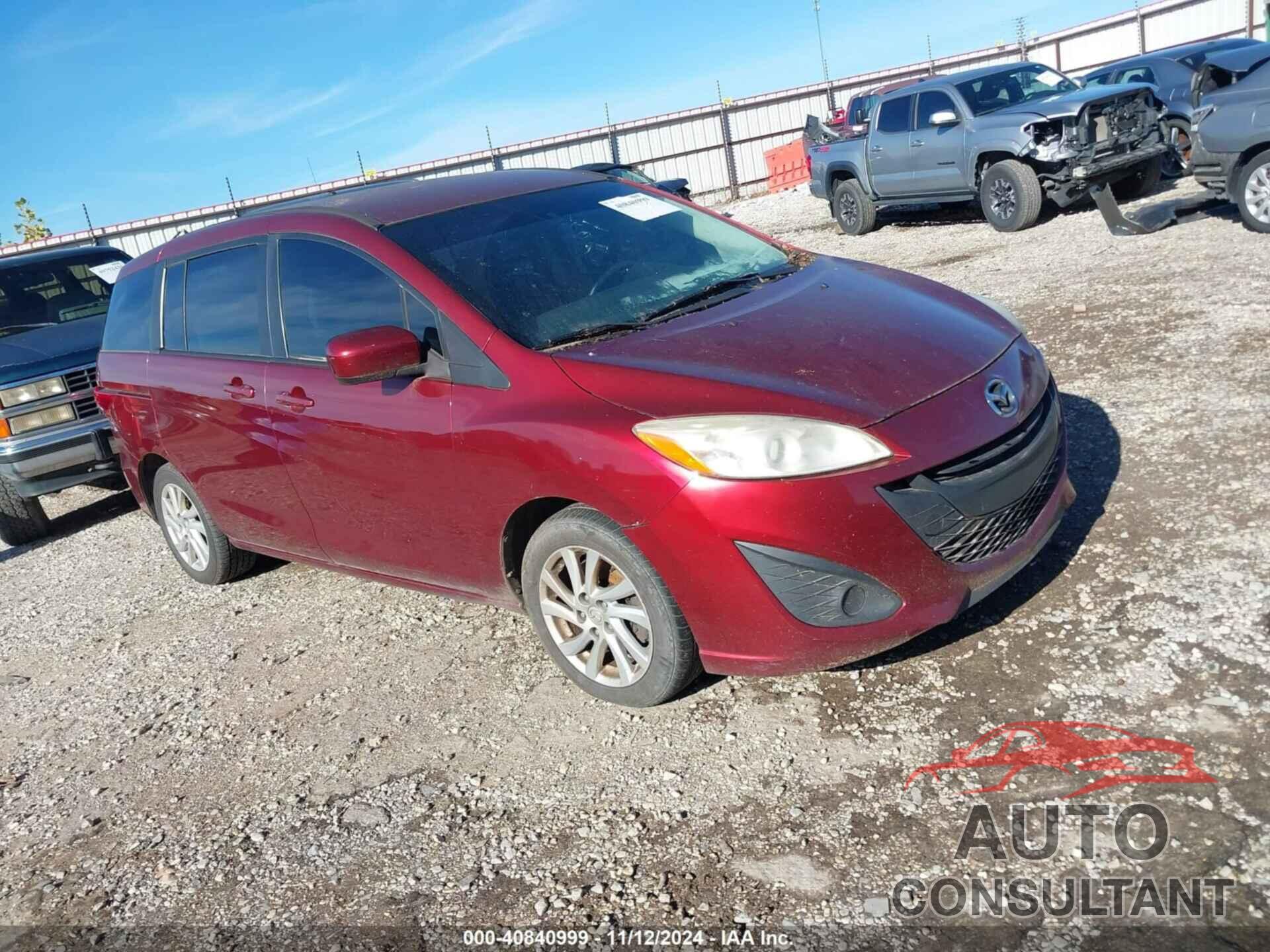 MAZDA MAZDA5 2012 - JM1CW2BLXC0117359