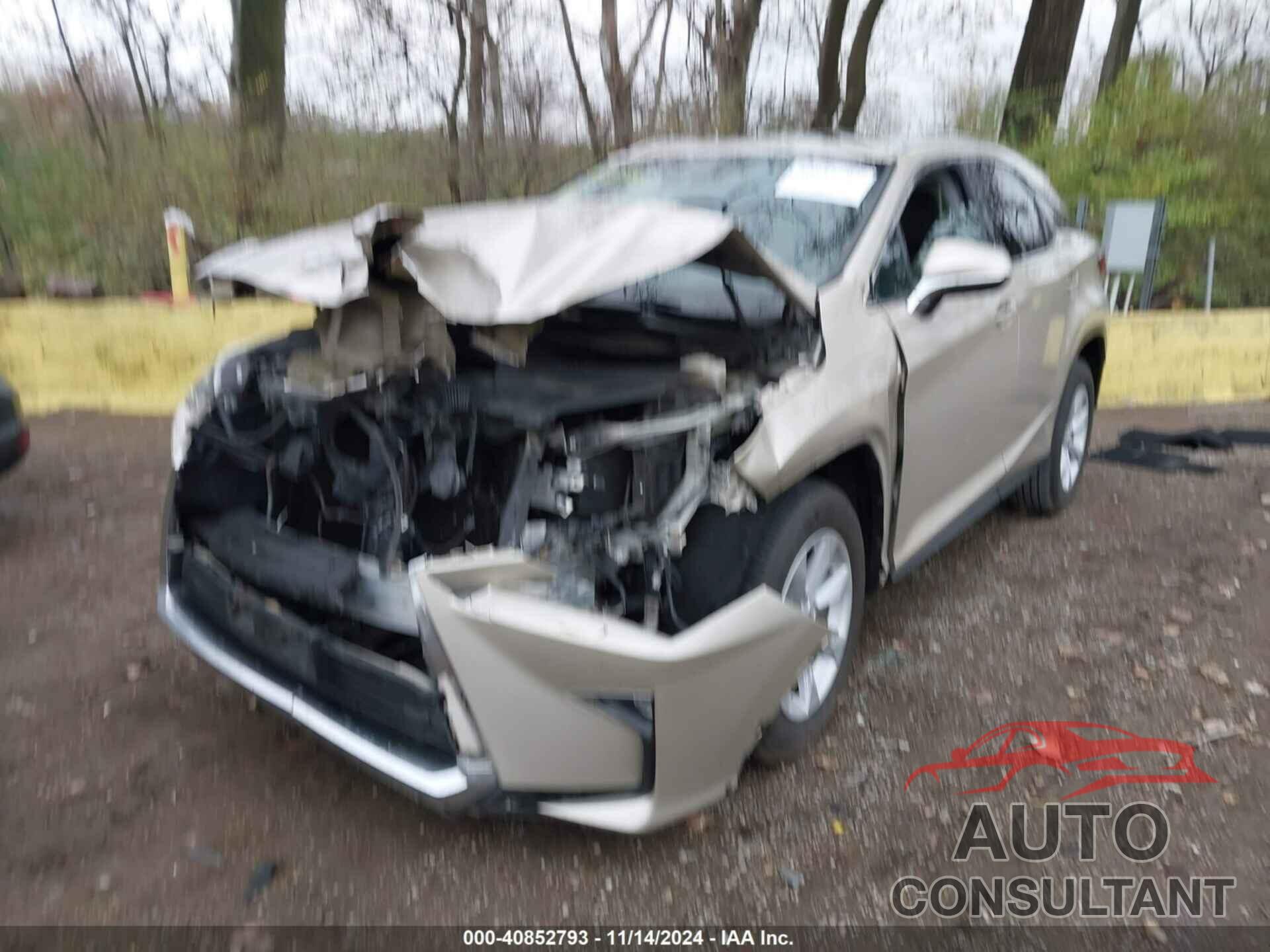 LEXUS RX 350 2017 - 2T2BZMCA0HC070024