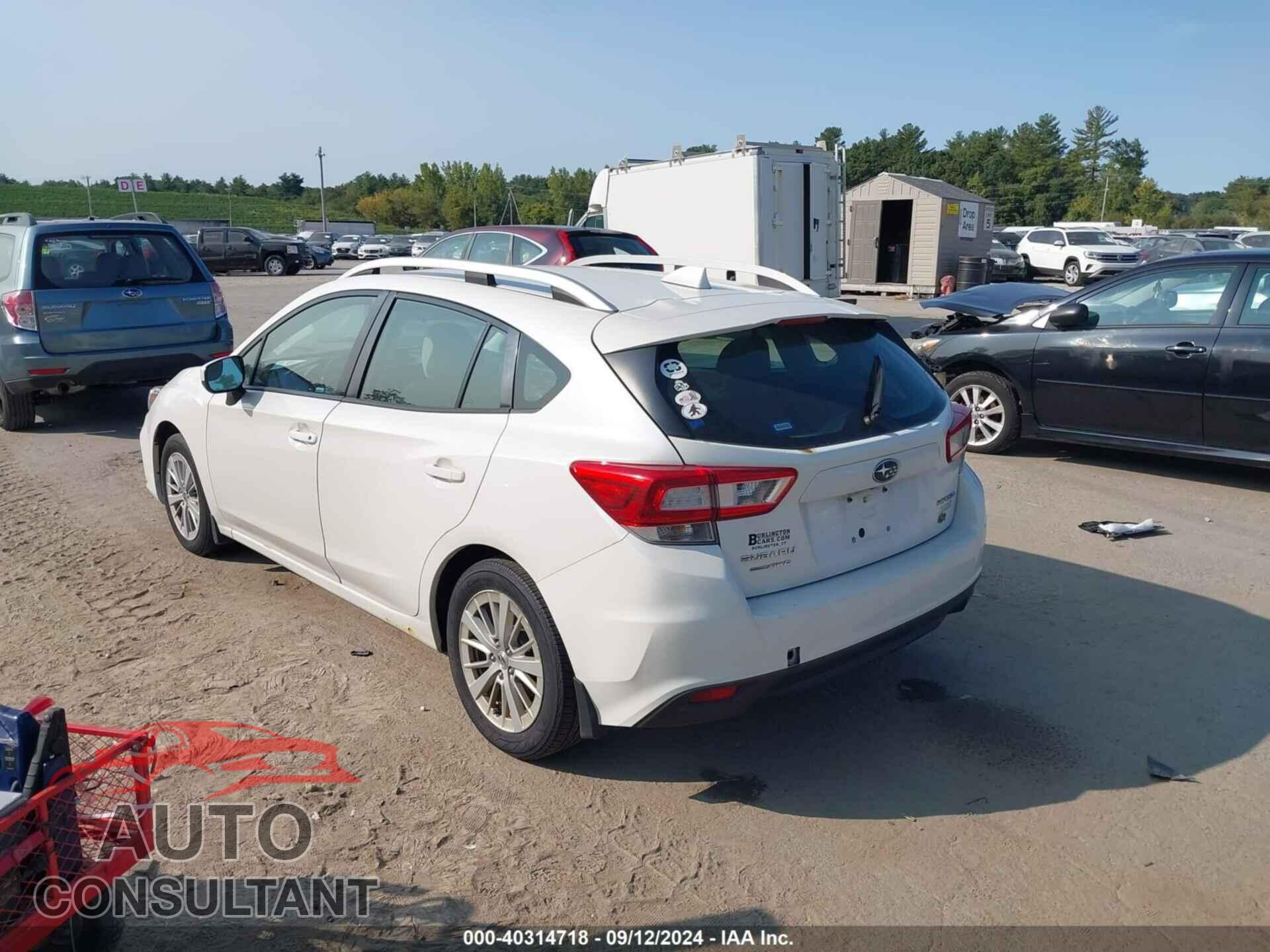 SUBARU IMPREZA 2017 - 4S3GTAB62H3701016