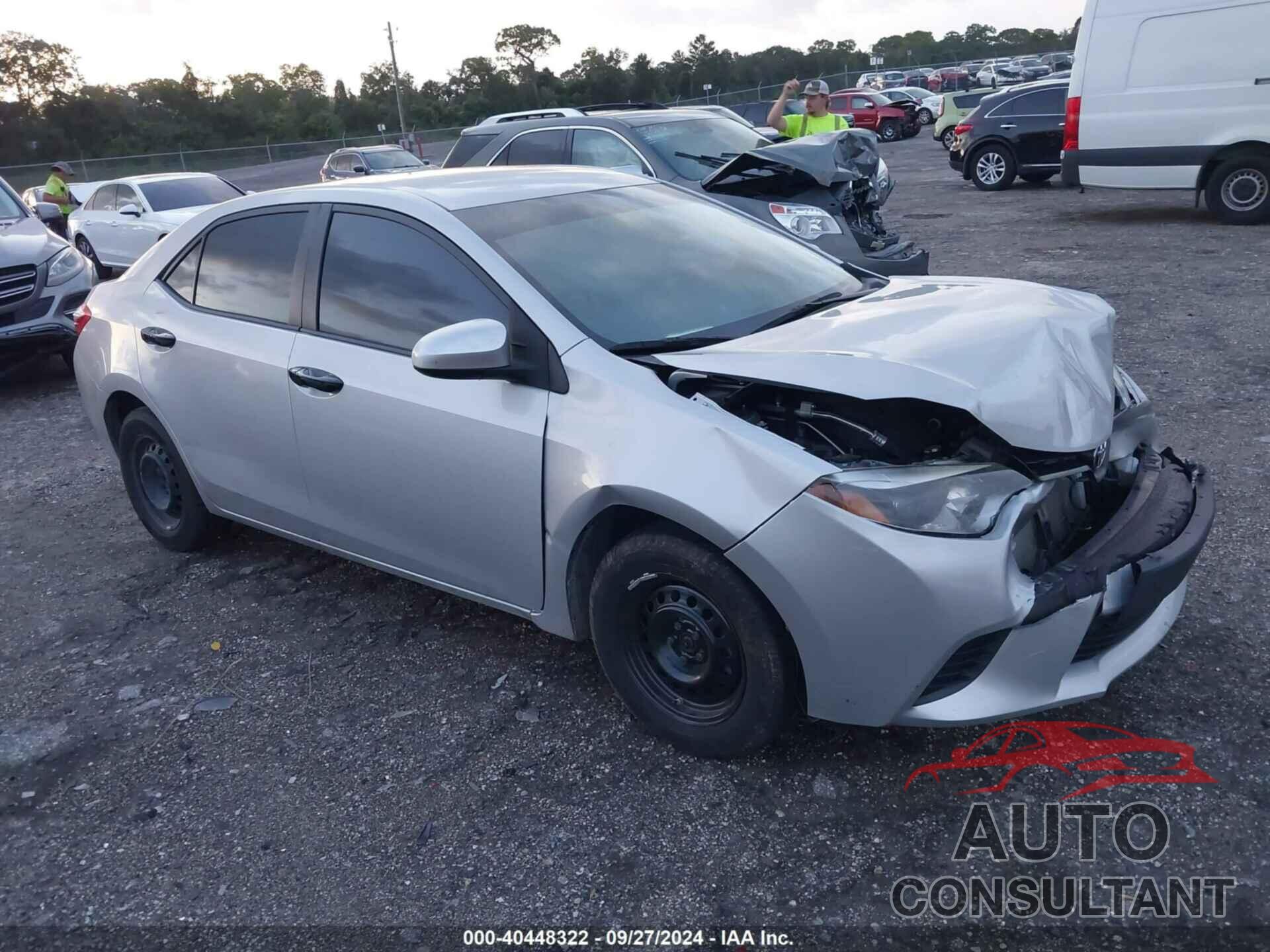 TOYOTA COROLLA 2016 - 5YFBURHE3GP403486