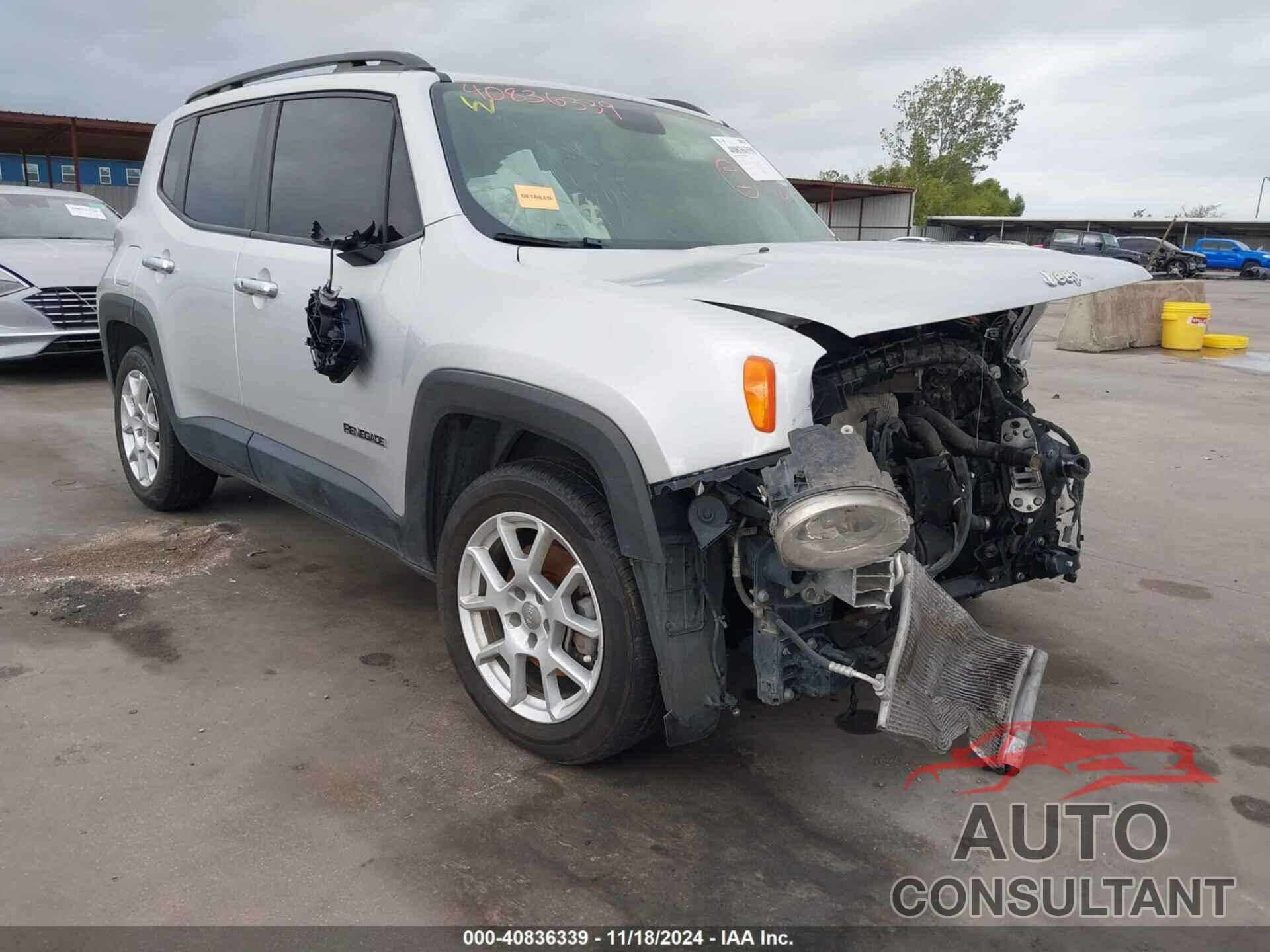 JEEP RENEGADE 2019 - ZACNJABB9KPJ74912