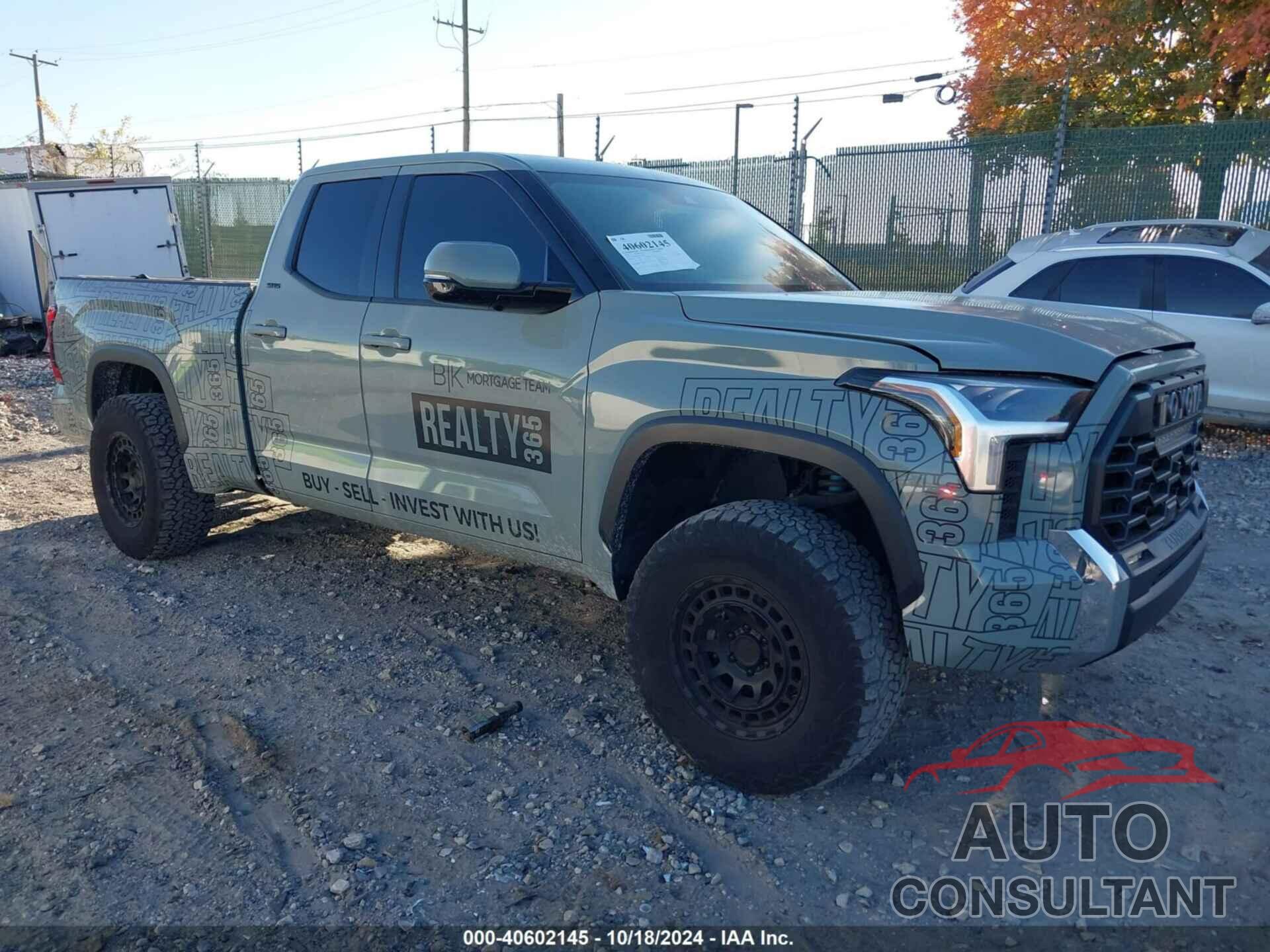 TOYOTA TUNDRA 2022 - 5TFLA5DA9NX034706