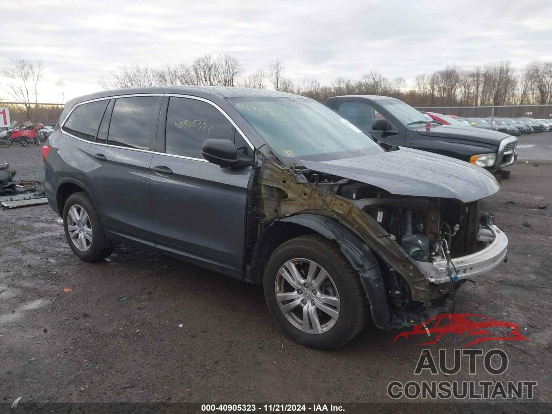 HONDA PILOT 2018 - 5FNYF6H16JB044122