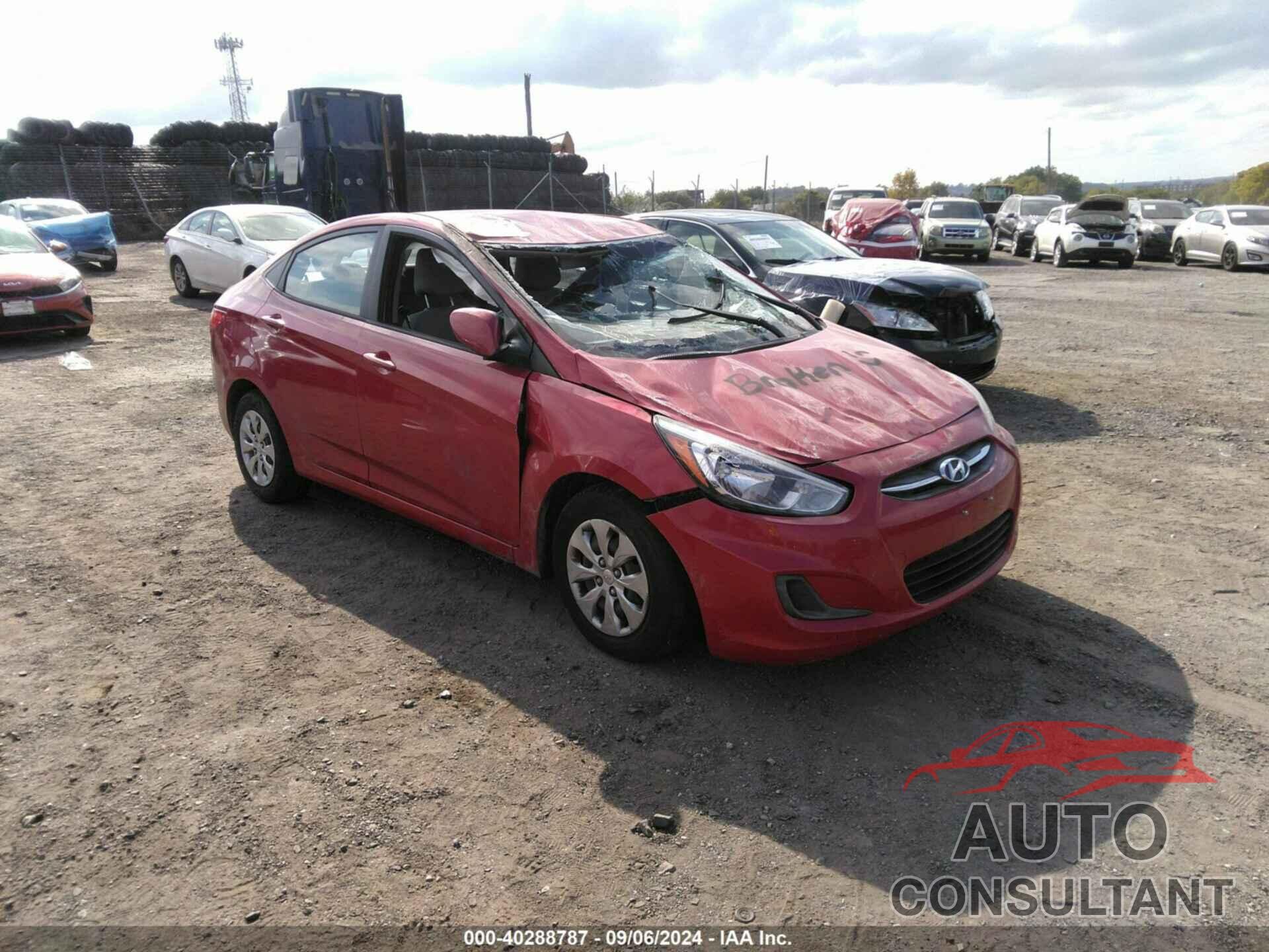 HYUNDAI ACCENT 2016 - KMHCT4AE0GU029275