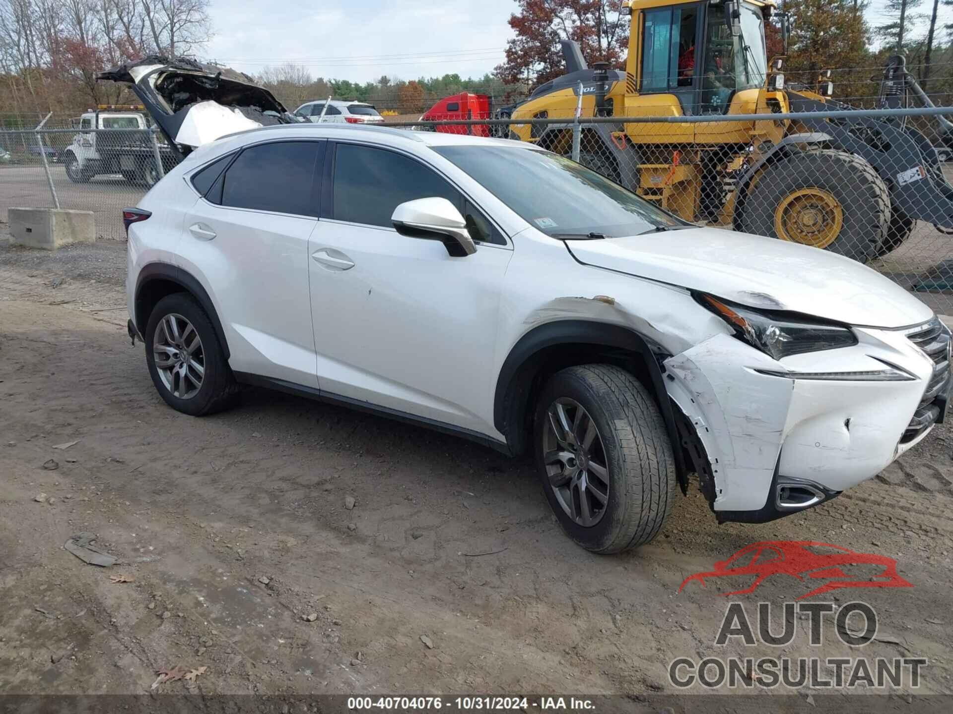 LEXUS NX 200T 2016 - JTJBARBZ2G2080239