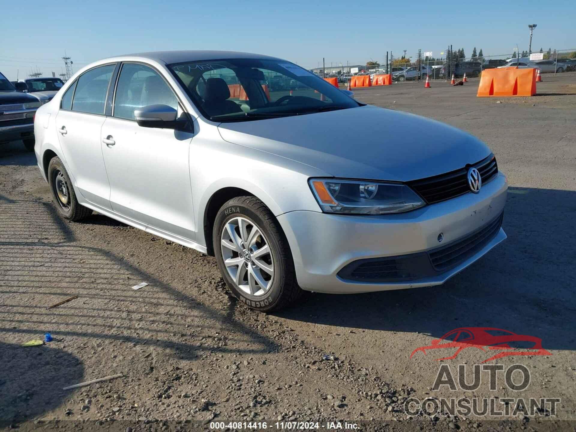 VOLKSWAGEN JETTA 2012 - 3VWDP7AJ9CM333356