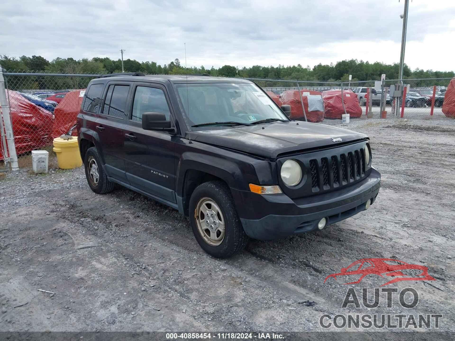 JEEP PATRIOT 2012 - 1C4NJPBB5CD528768