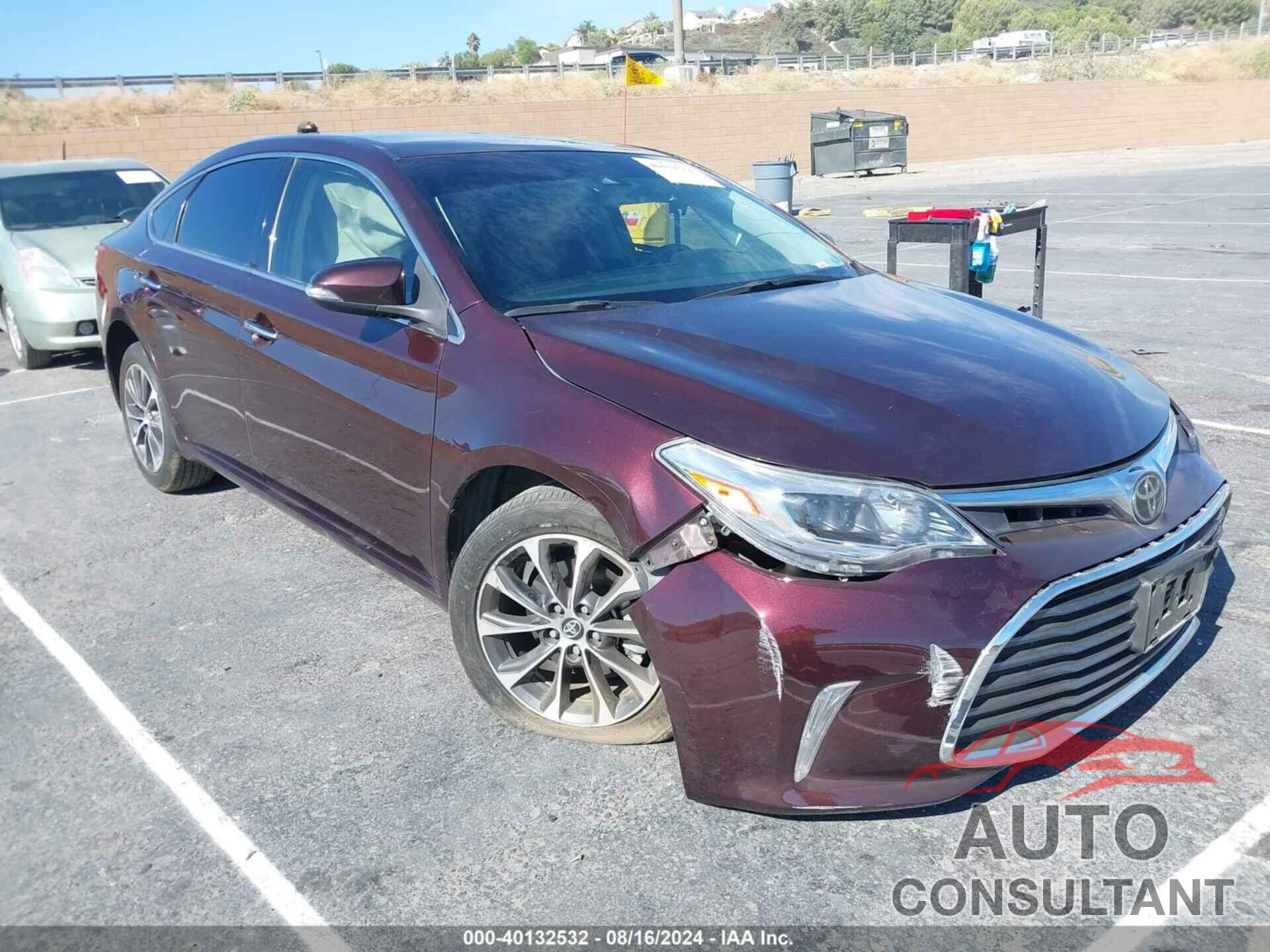 TOYOTA AVALON 2017 - 4T1BK1EB5HU244164