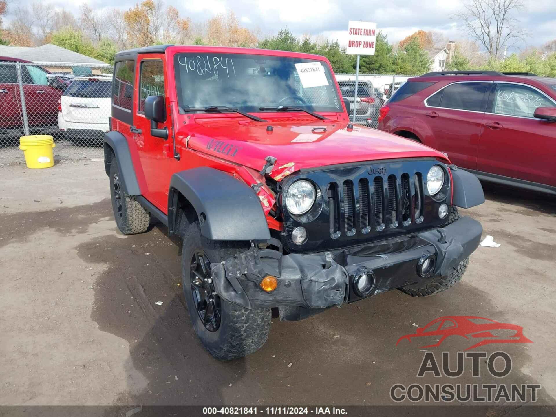 JEEP WRANGLER 2015 - 1C4AJWAG5FL748640