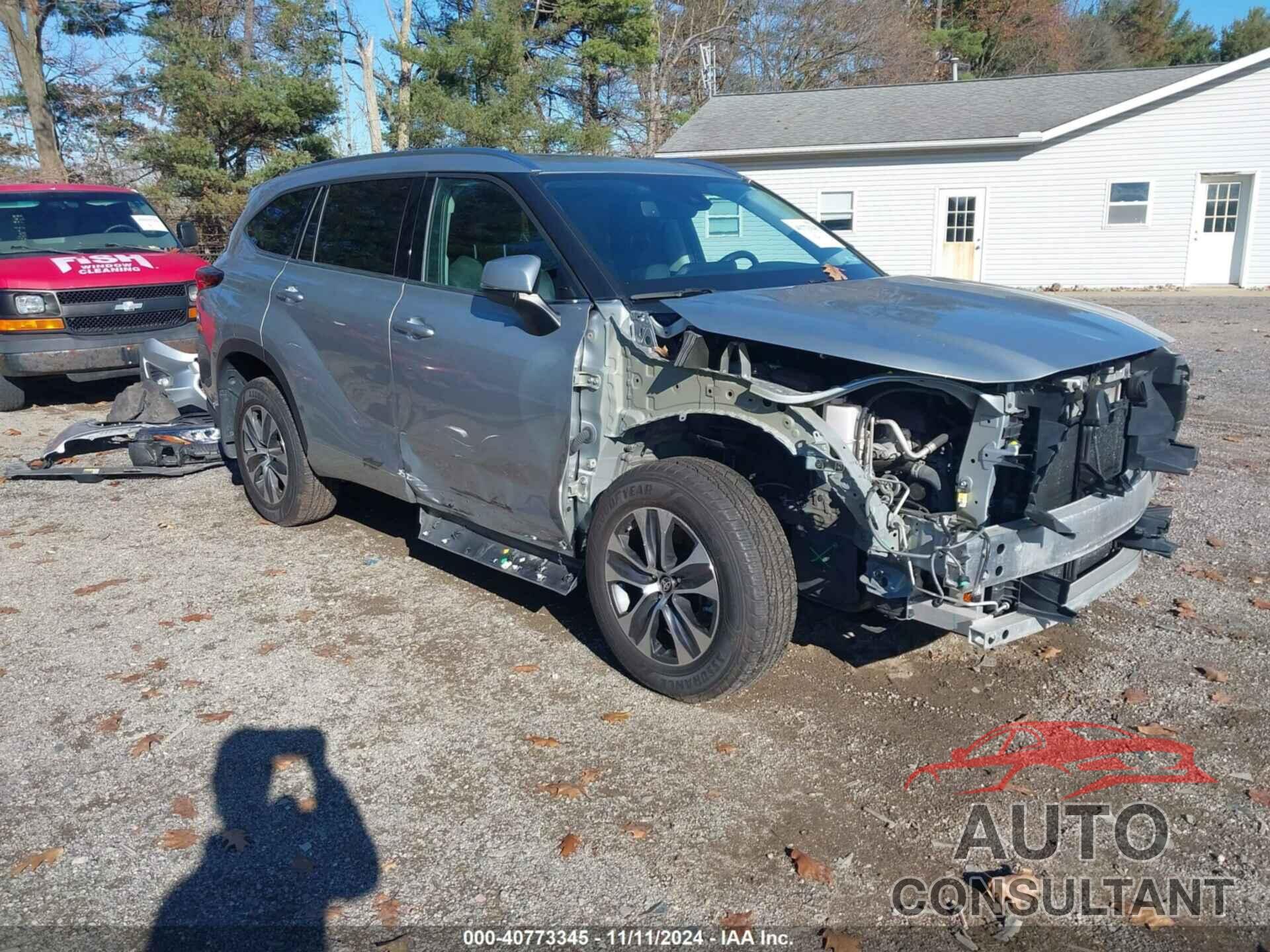 TOYOTA HIGHLANDER 2020 - 5TDHZRBH3LS501742