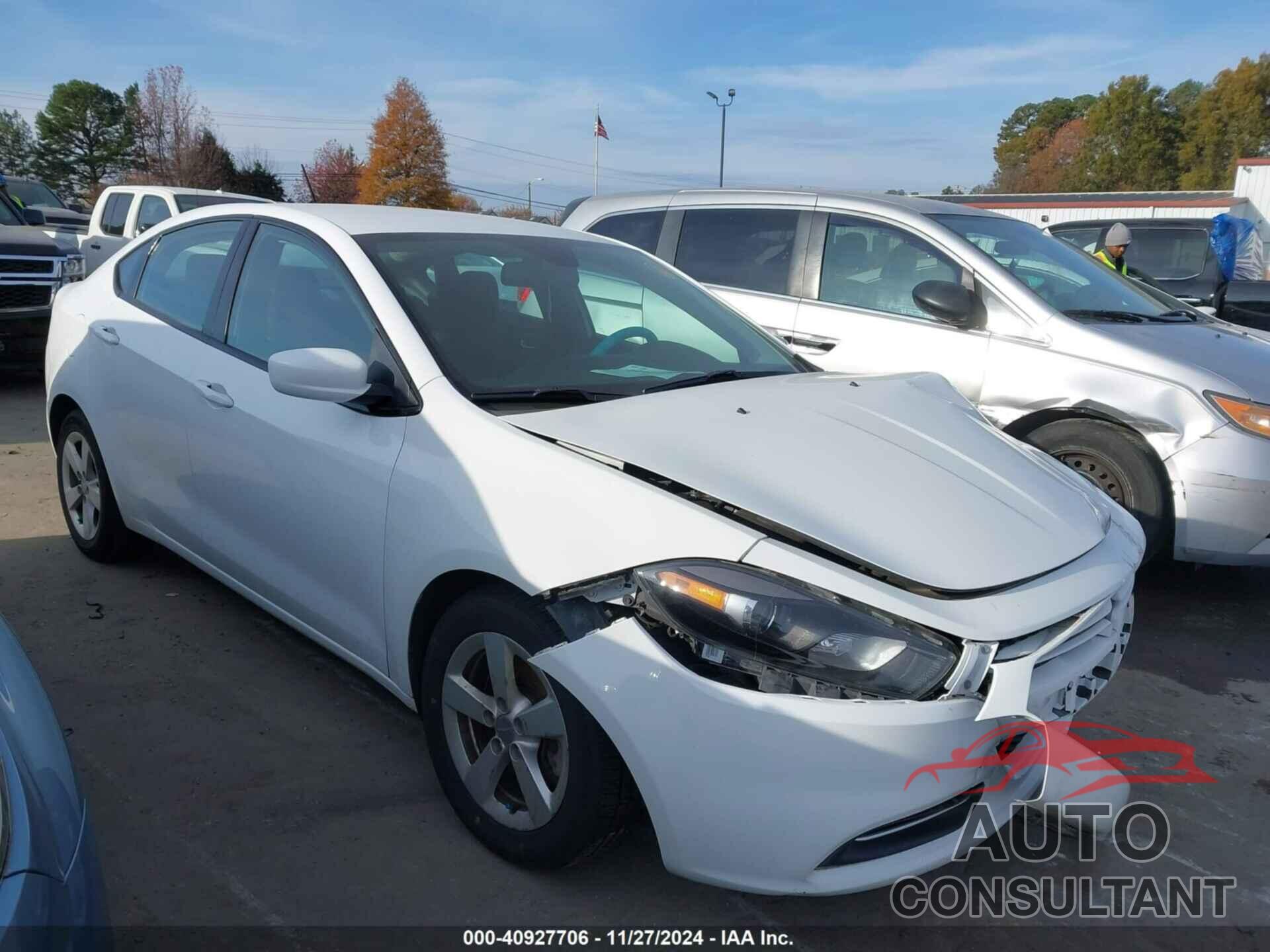 DODGE DART 2015 - 1C3CDFBB9FD432255