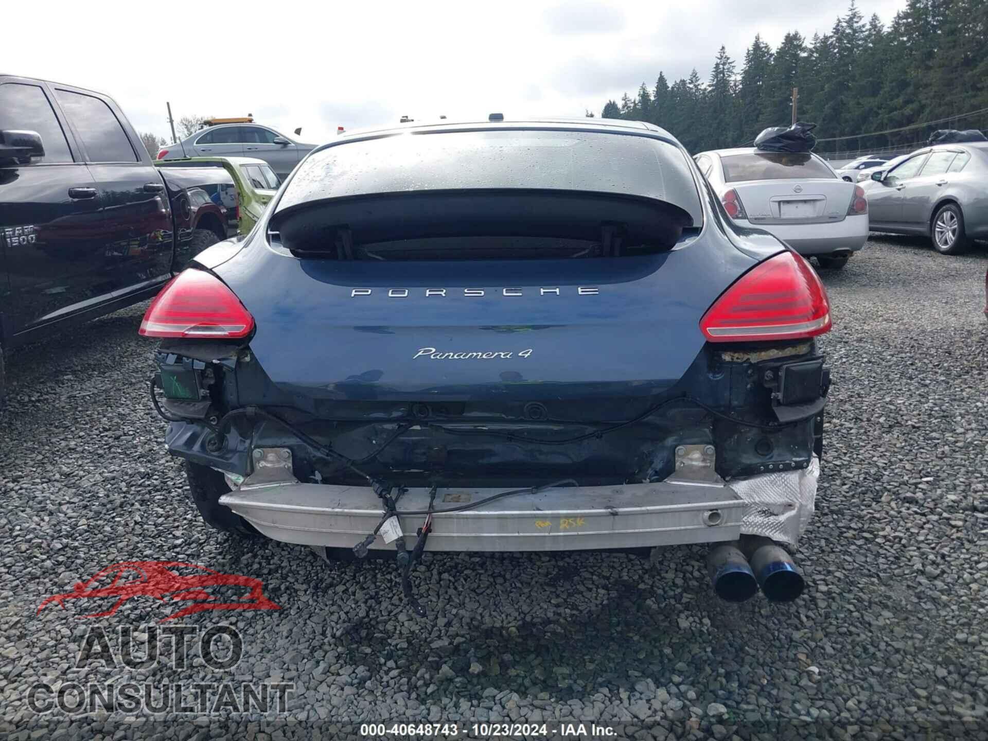 PORSCHE PANAMERA 2012 - WP0AA2A77CL072793