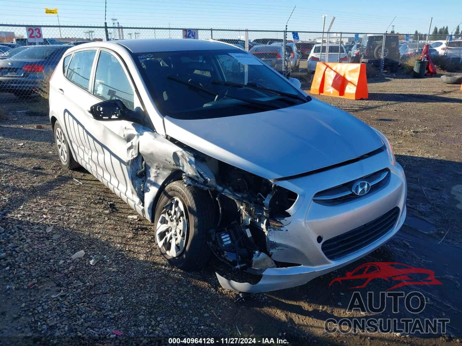 HYUNDAI ACCENT 2016 - KMHCT5AE9GU283640