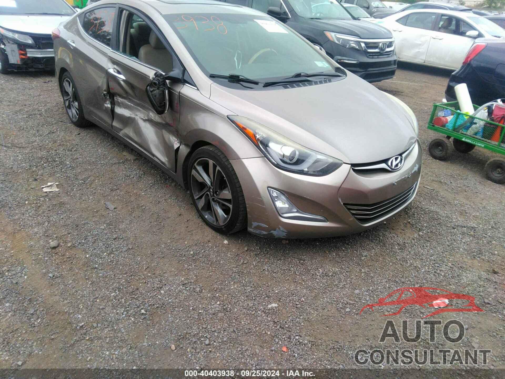 HYUNDAI ELANTRA 2014 - 5NPDH4AE7EH504289