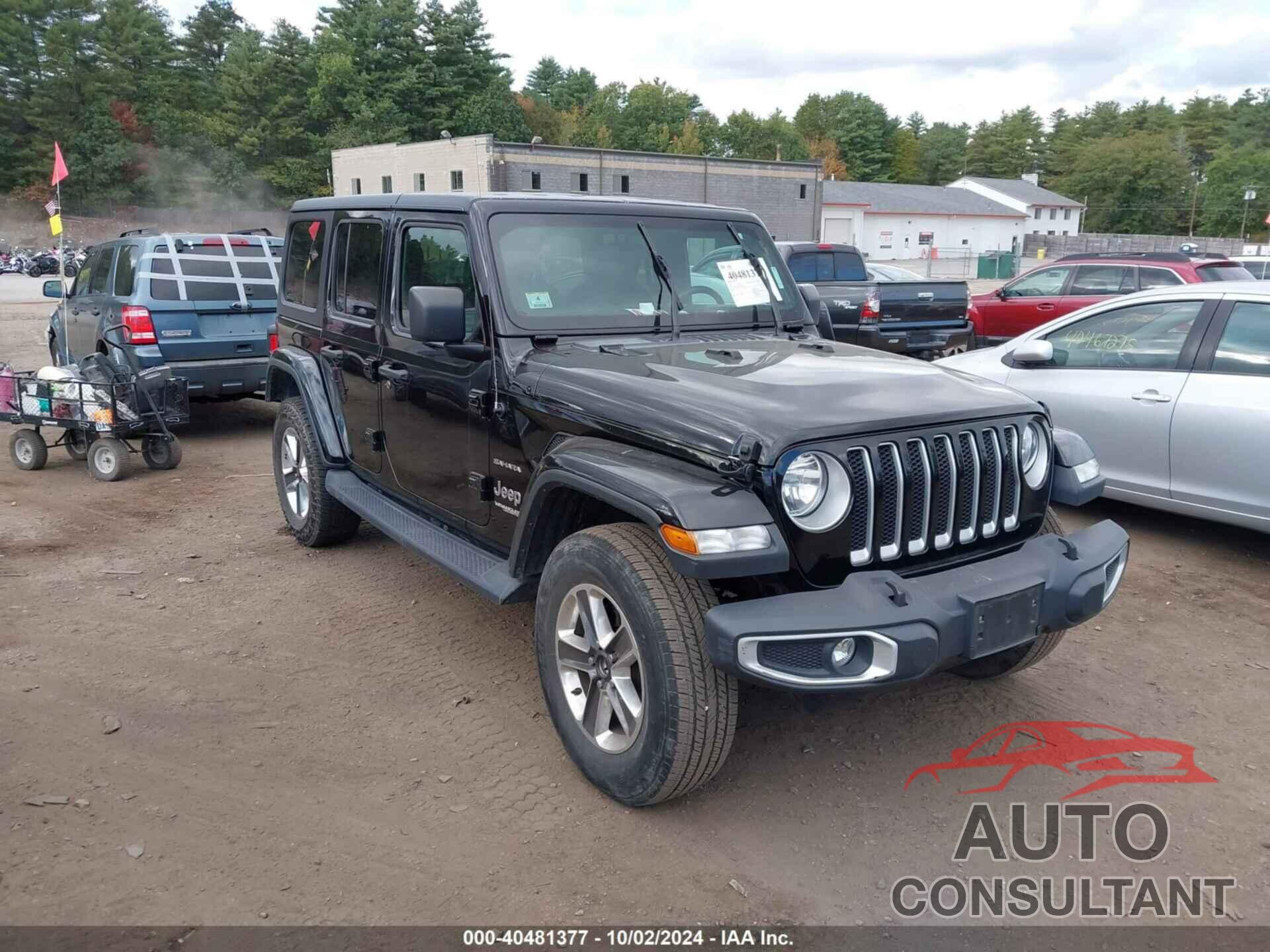 JEEP WRANGLER UNLIMITED 2019 - 1C4HJXEN8KW593054