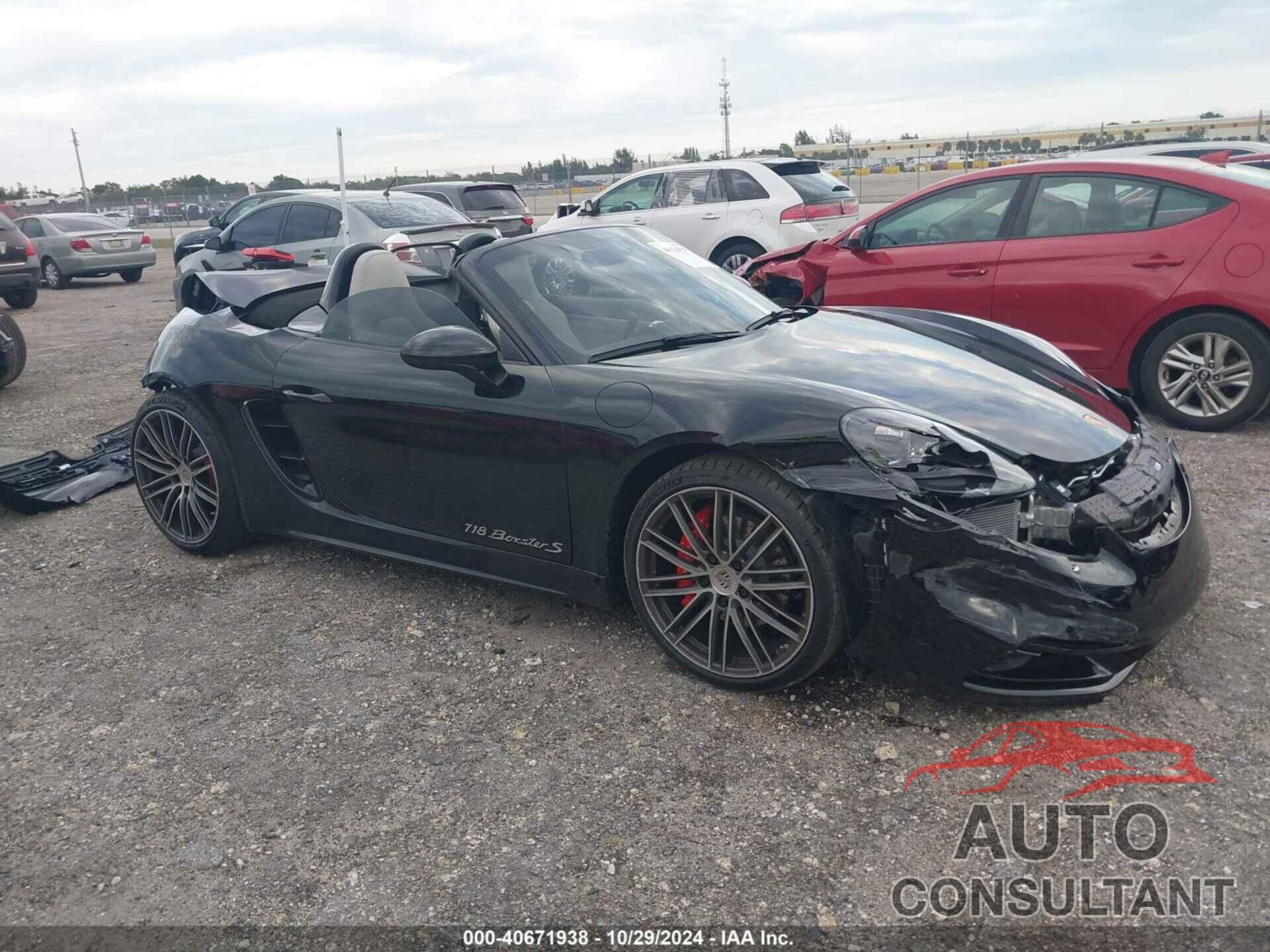 PORSCHE 718 BOXSTER 2024 - WP0CB2A81RK223463