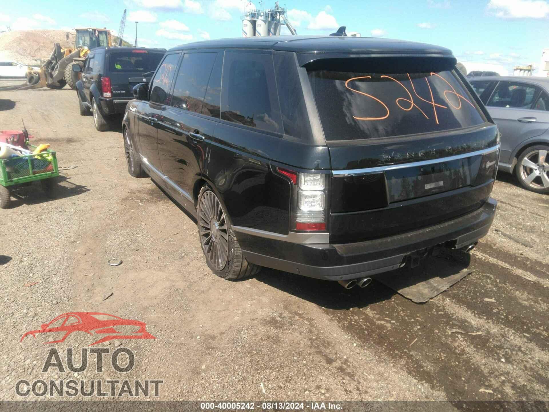 LAND ROVER RANGE ROVER 2016 - SALGW3EF4GA252195