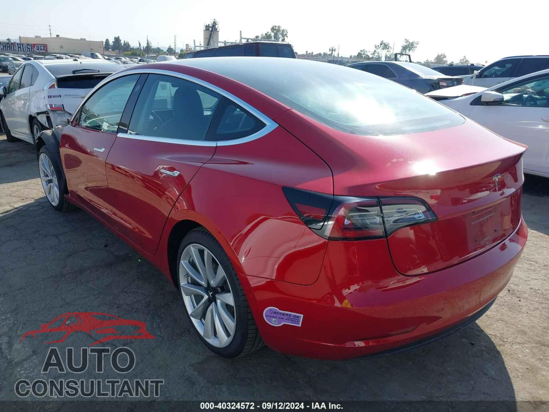 TESLA MODEL 3 2018 - 5YJ3E1EAXJF126049