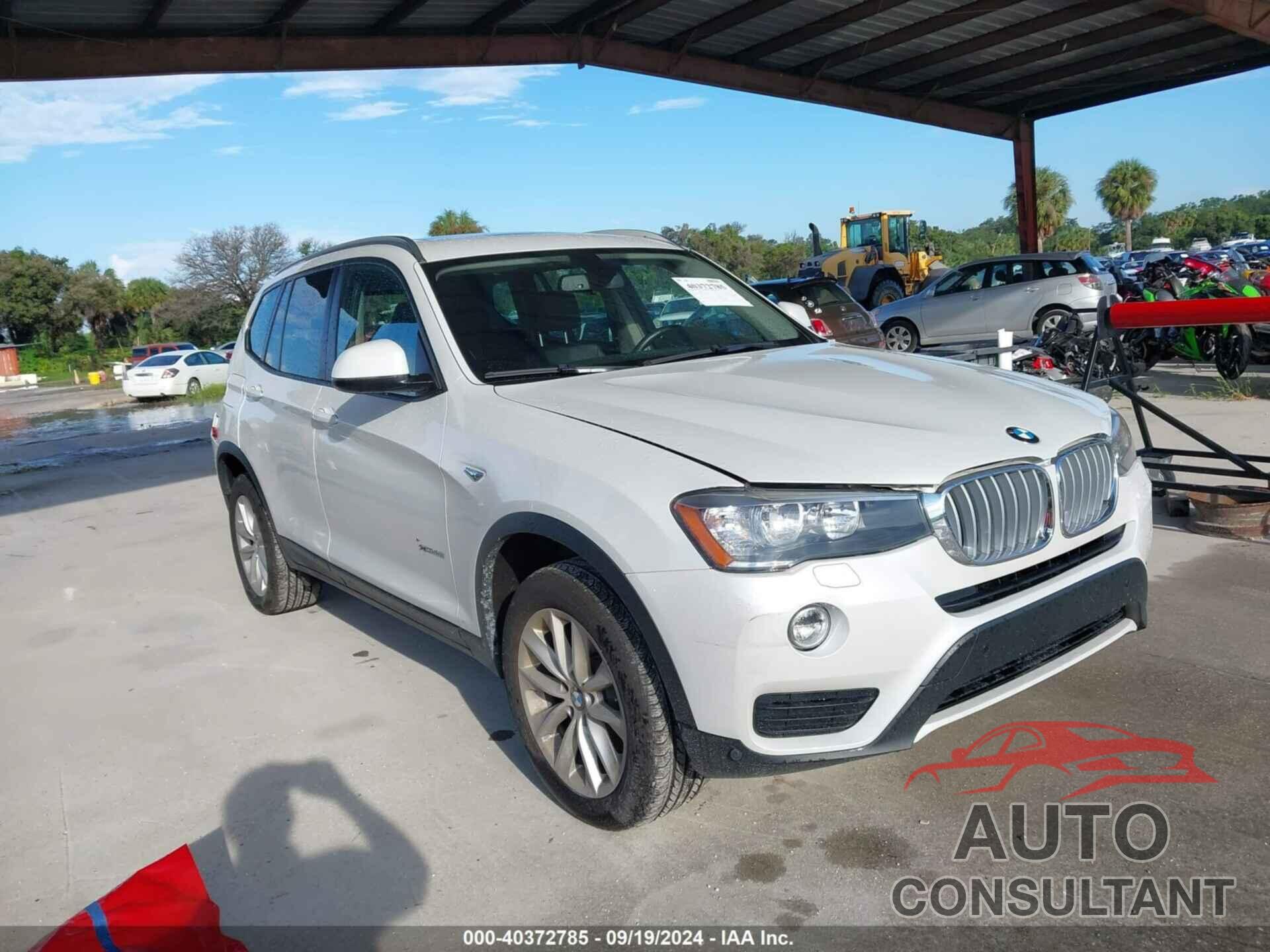 BMW X3 2017 - 5UXWX9C51H0T01906