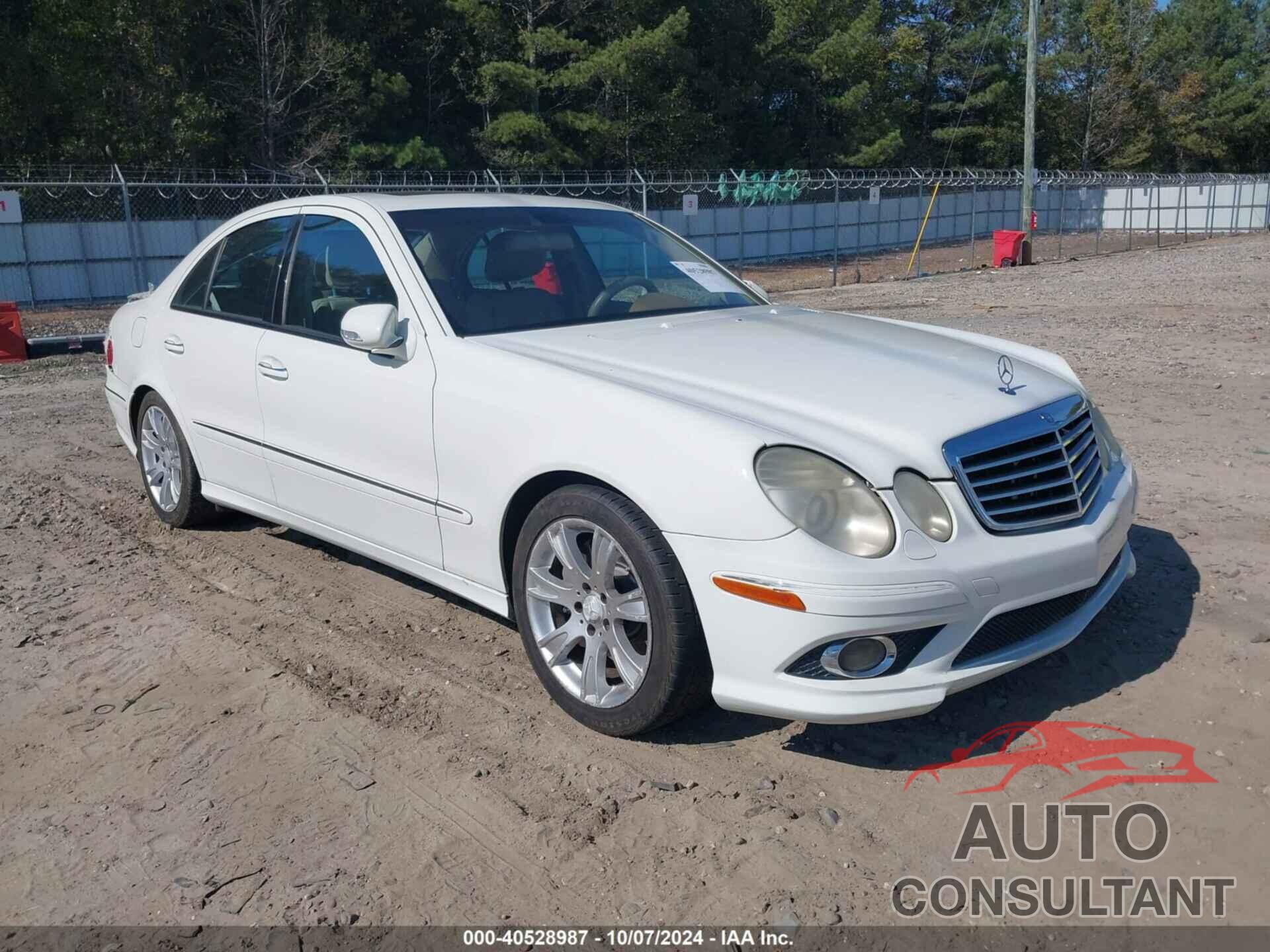 MERCEDES-BENZ E 350 2009 - WDBUF56XX9B362841