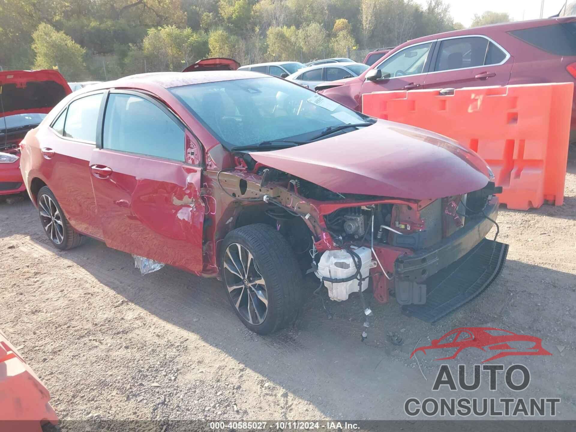 TOYOTA COROLLA 2018 - 2T1BURHE1JC989578