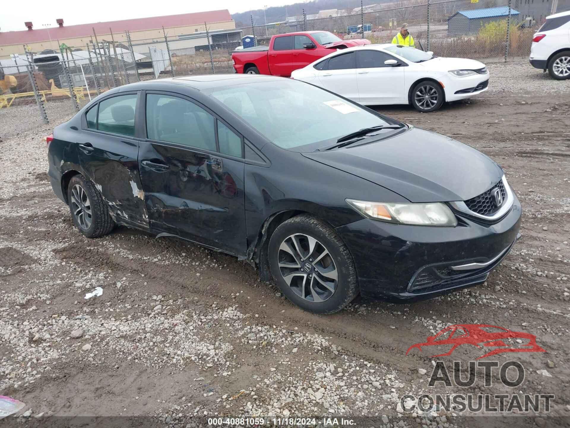 HONDA CIVIC 2013 - 19XFB2F84DE266941