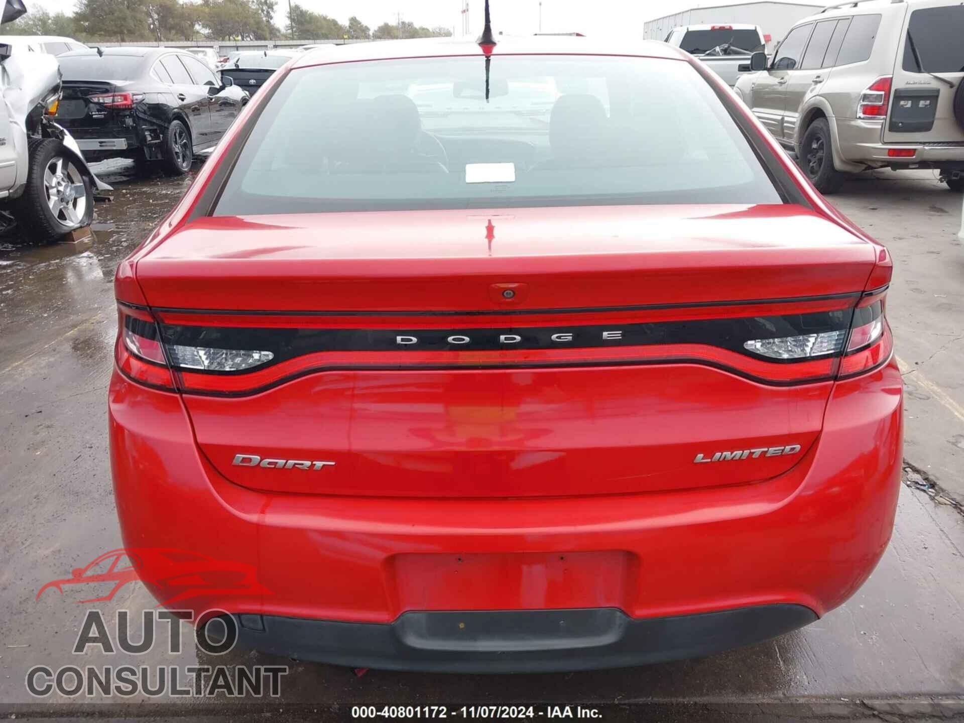 DODGE DART 2013 - 1C3CDFCAXDD323497