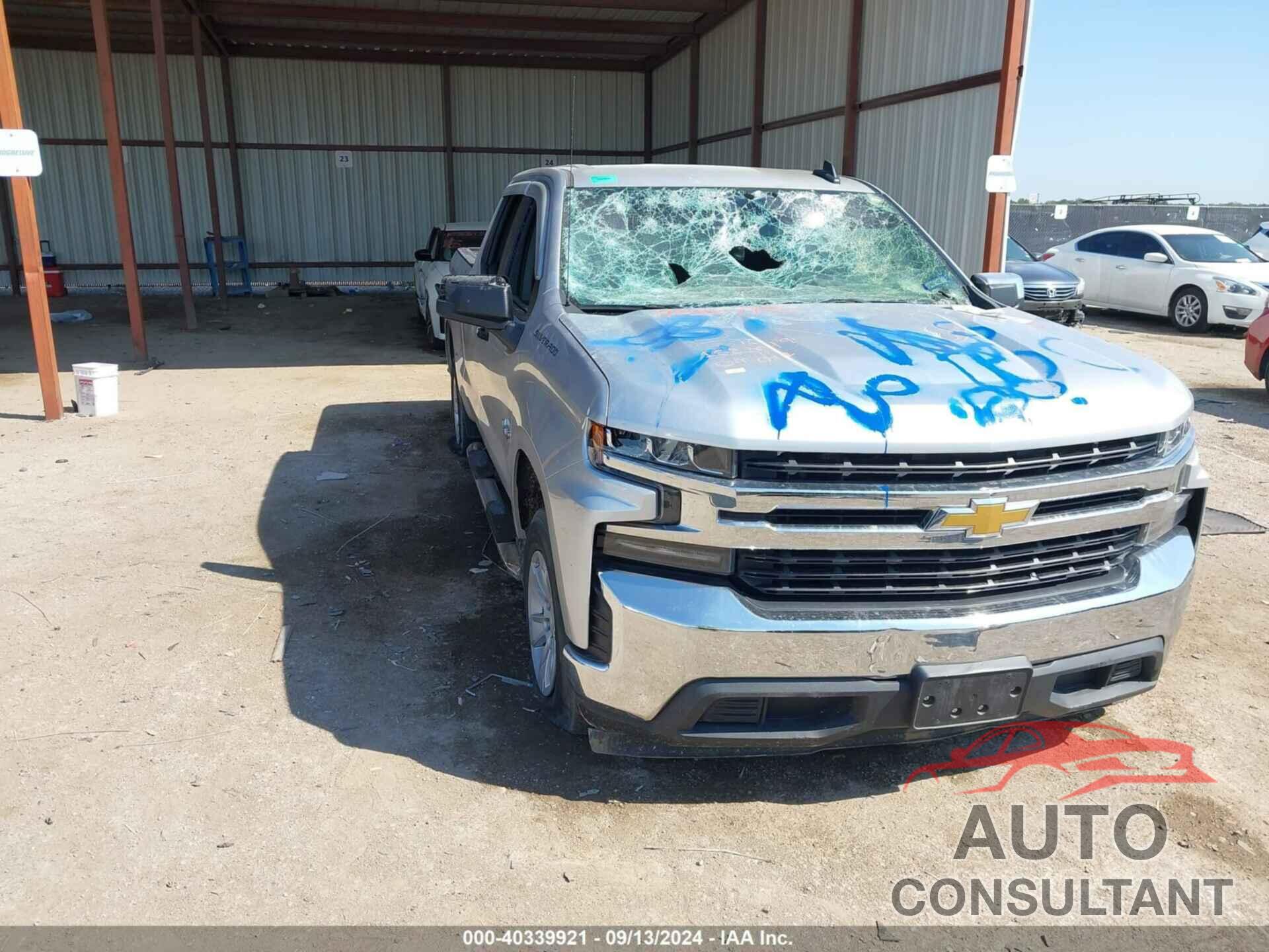 CHEVROLET SILVERADO 1500 2020 - 3GCPWCEK5LG158701
